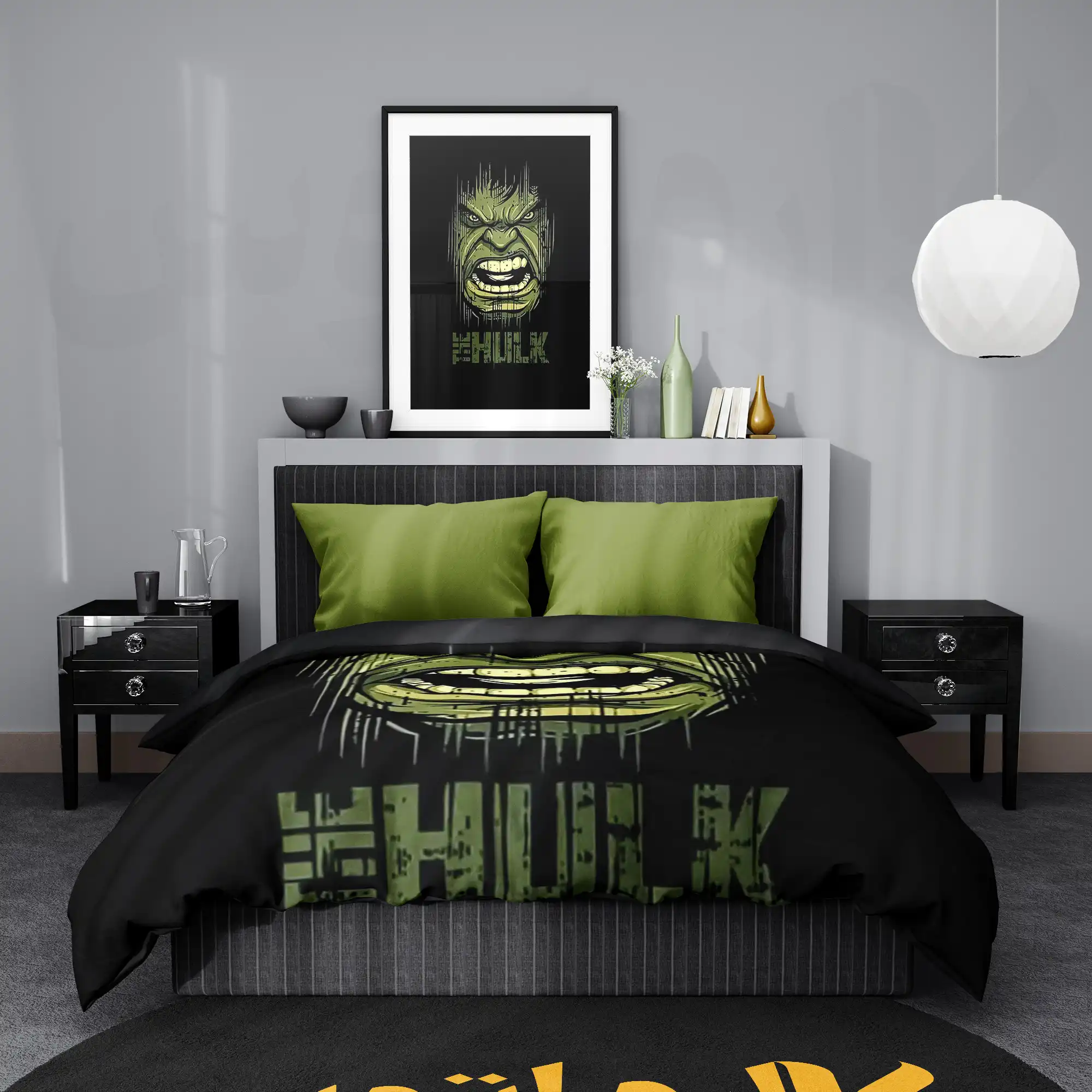 روتختی طرح هالک Hulk کد 3 5,900,000&Nbsp;تومان &Ndash; کارماتوس روتختی طرح هالک Hulk یک و دو نفره کارماتوس