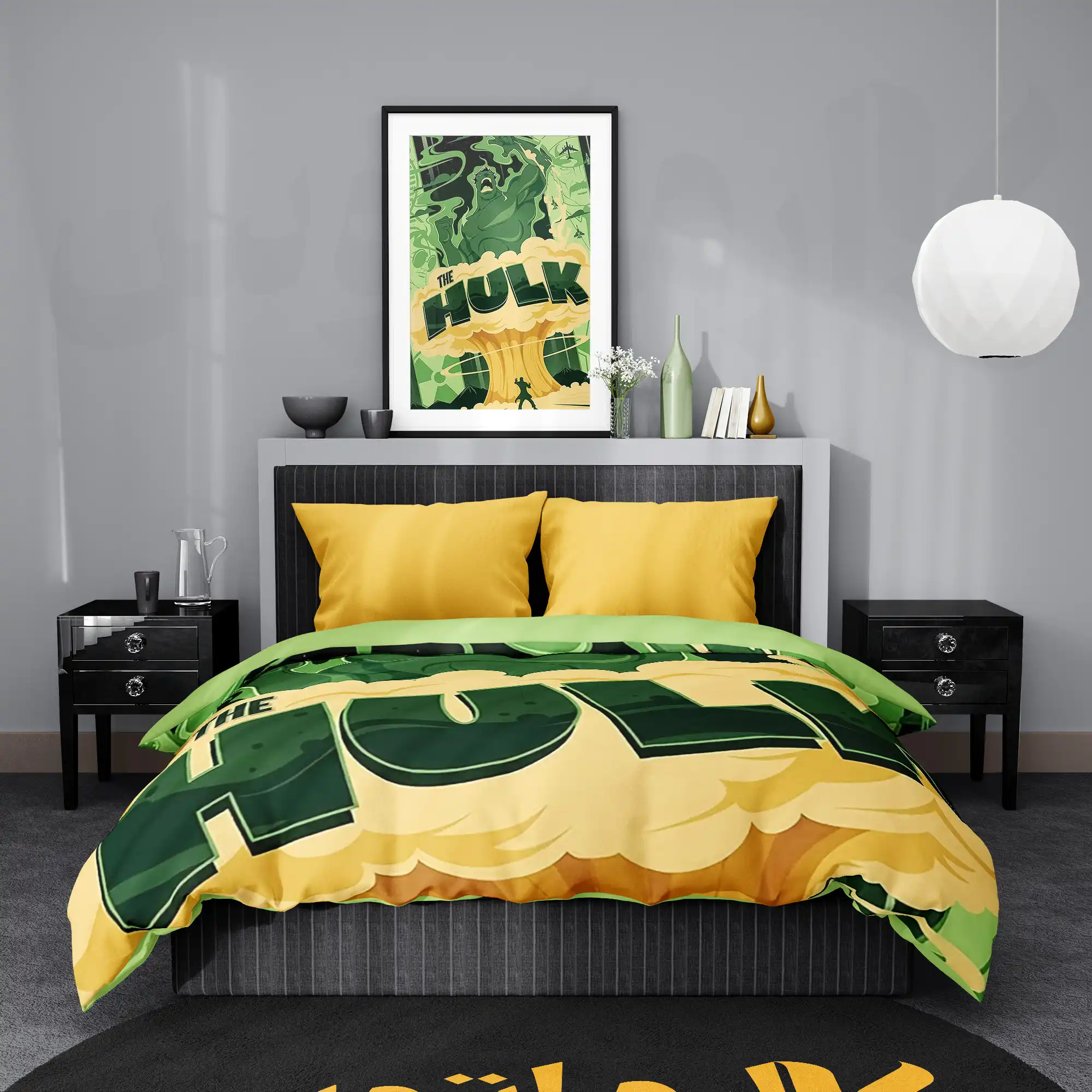 روتختی طرح هالک Hulk کد 4 5,900,000&Nbsp;تومان &Ndash; کارماتوس روتختی طرح هالک Hulk یک و دو نفره کارماتوس