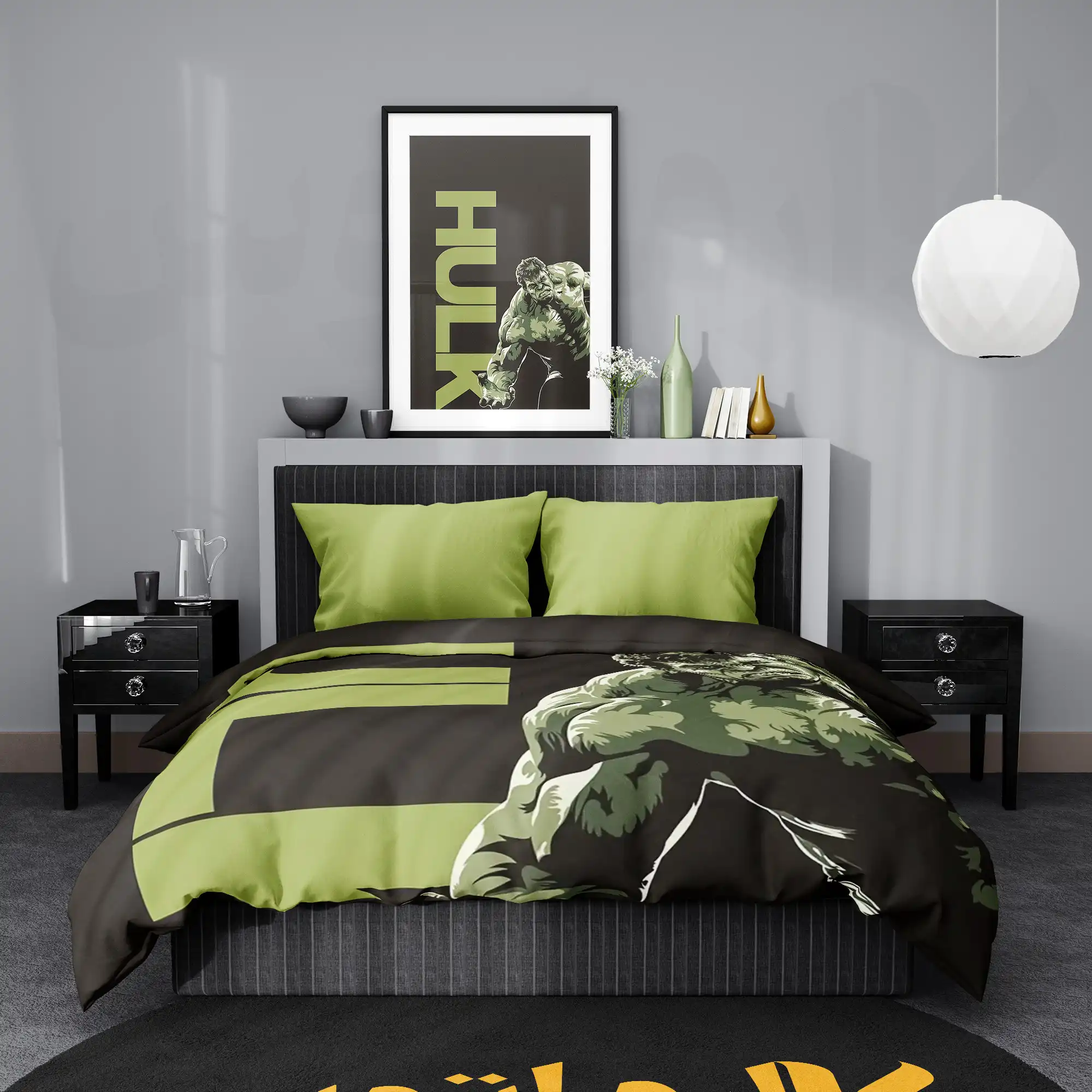 روتختی طرح هالک Hulk کد 5 5,900,000&Nbsp;تومان &Ndash; کارماتوس روتختی طرح هالک Hulk یک و دو نفره کارماتوس