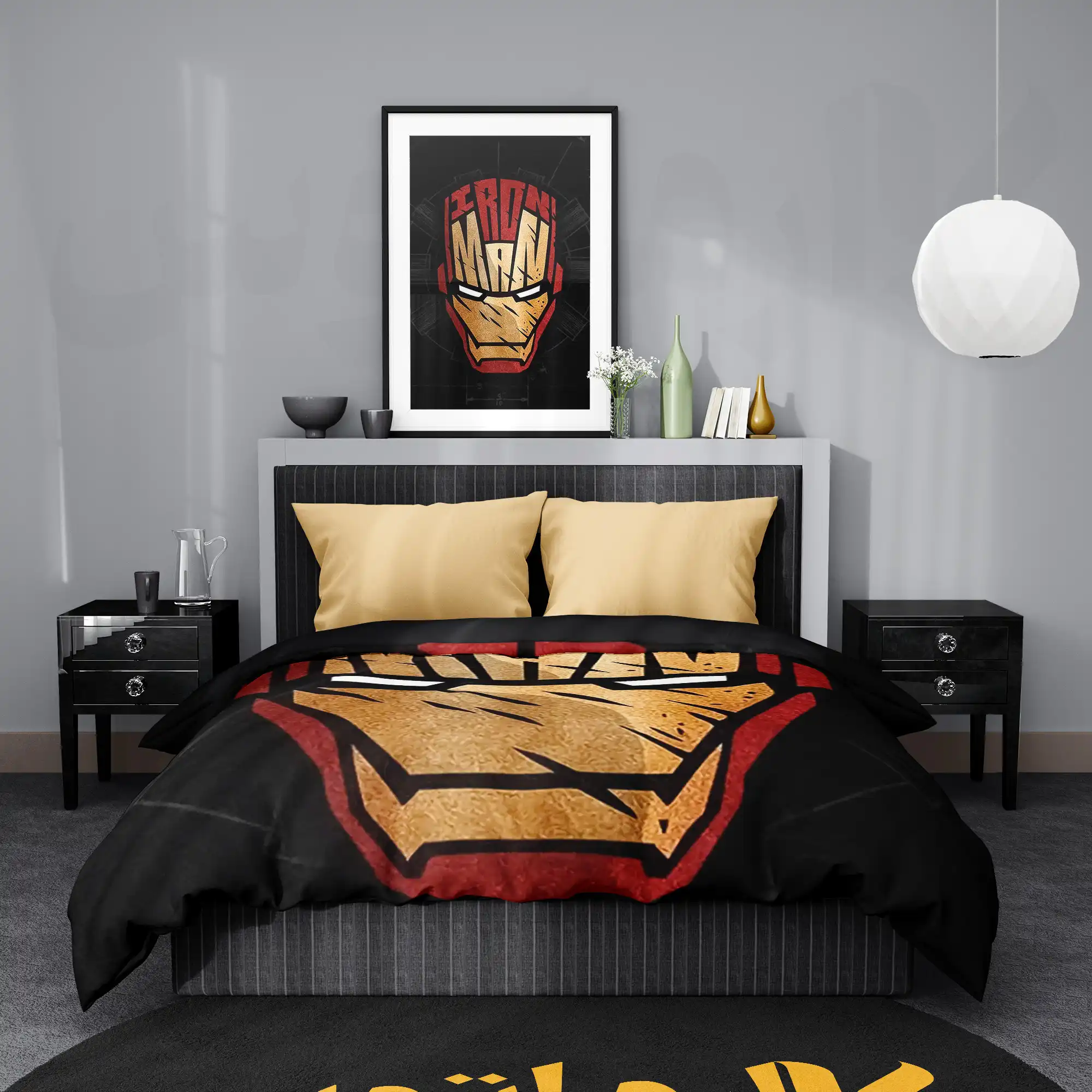 روتختی طرح آیرون من Iron Man کد 3 5,900,000&Nbsp;تومان &Ndash; کارماتوس روتختی طرح آیرون من Iron Man یک و دو نفره کارماتوس