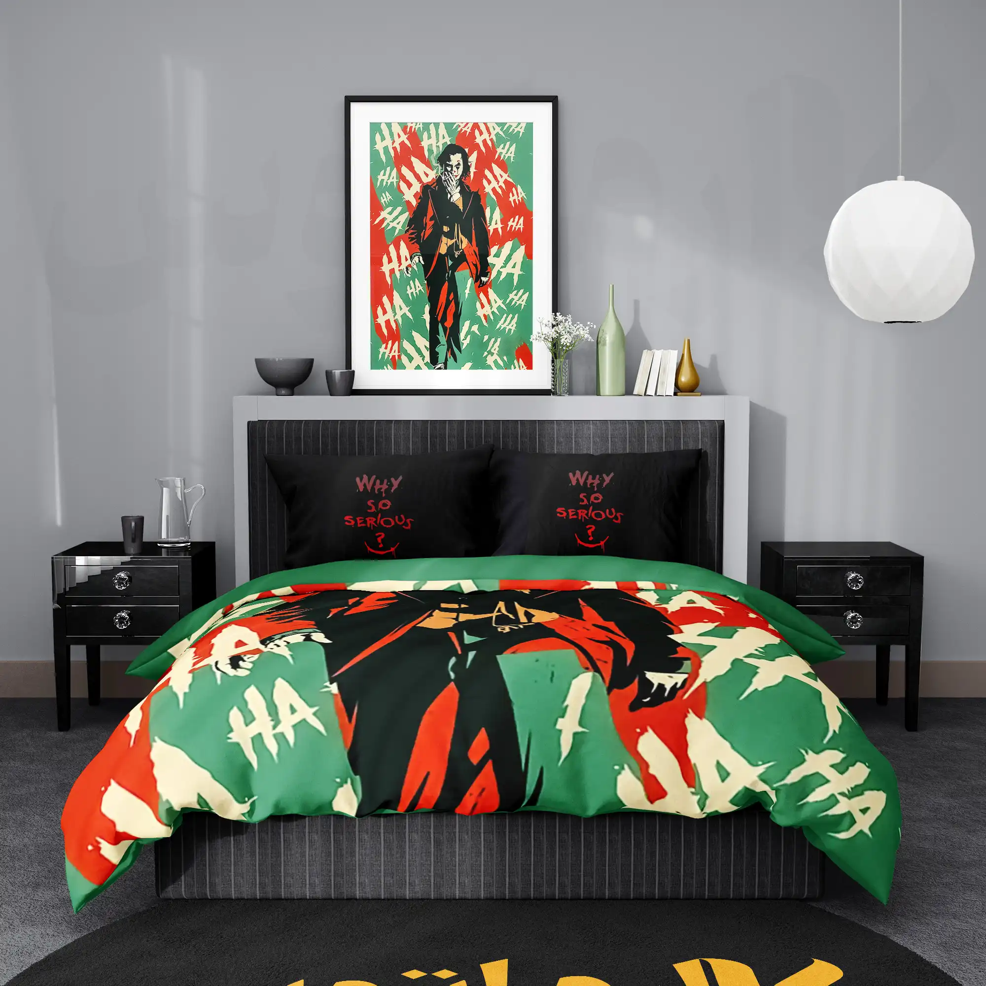 روتختی طرح جوکر Joker کد 3 5,900,000&Nbsp;تومان &Ndash; کارماتوس روتختی طرح جوکر Joker یک و دو نفره کارماتوس