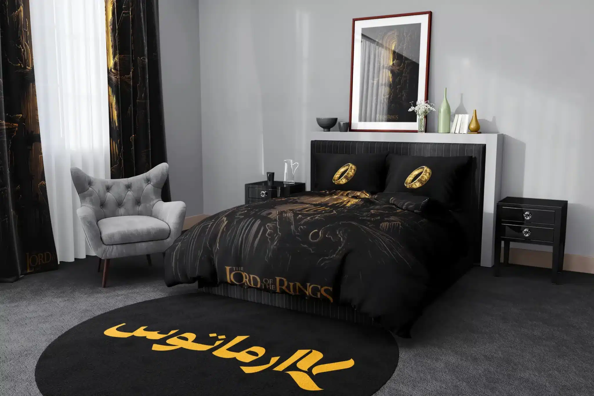 روتختی طرح ارباب حلقه ها The Lord Of The Rings کد 1 5,900,000&Nbsp;تومان &Ndash; کارماتوس روتختی طرح ارباب حلقه ها The Lord Of The Rings یک و دو نفره کارماتوس