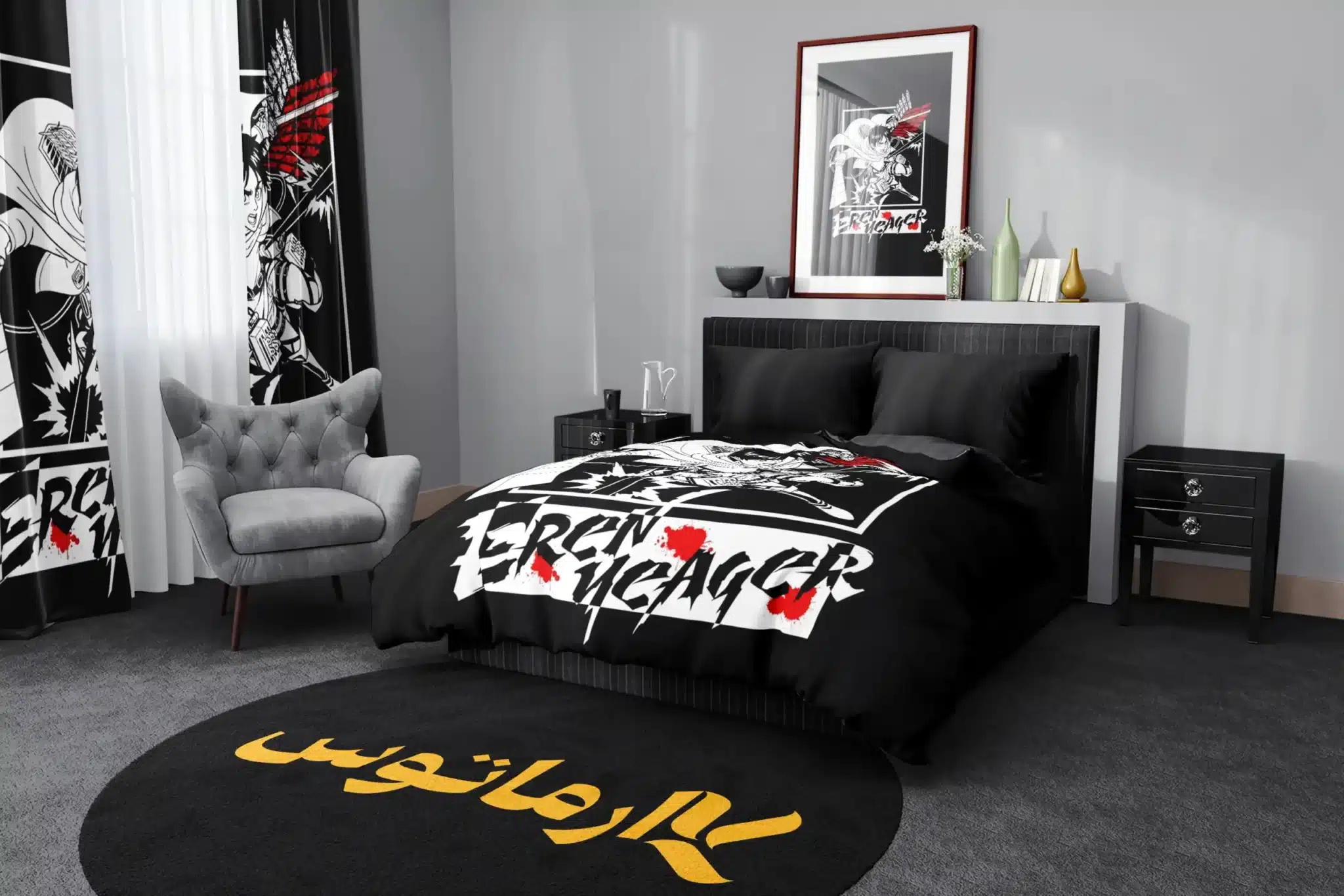 روتختی طرح اتک آن تایتان Attack On Titan کد 6 5,900,000&Nbsp;تومان &Ndash; کارماتوس روتختی طرح اتک آن تایتان Attack On Titan یک و دو نفره کارماتوس