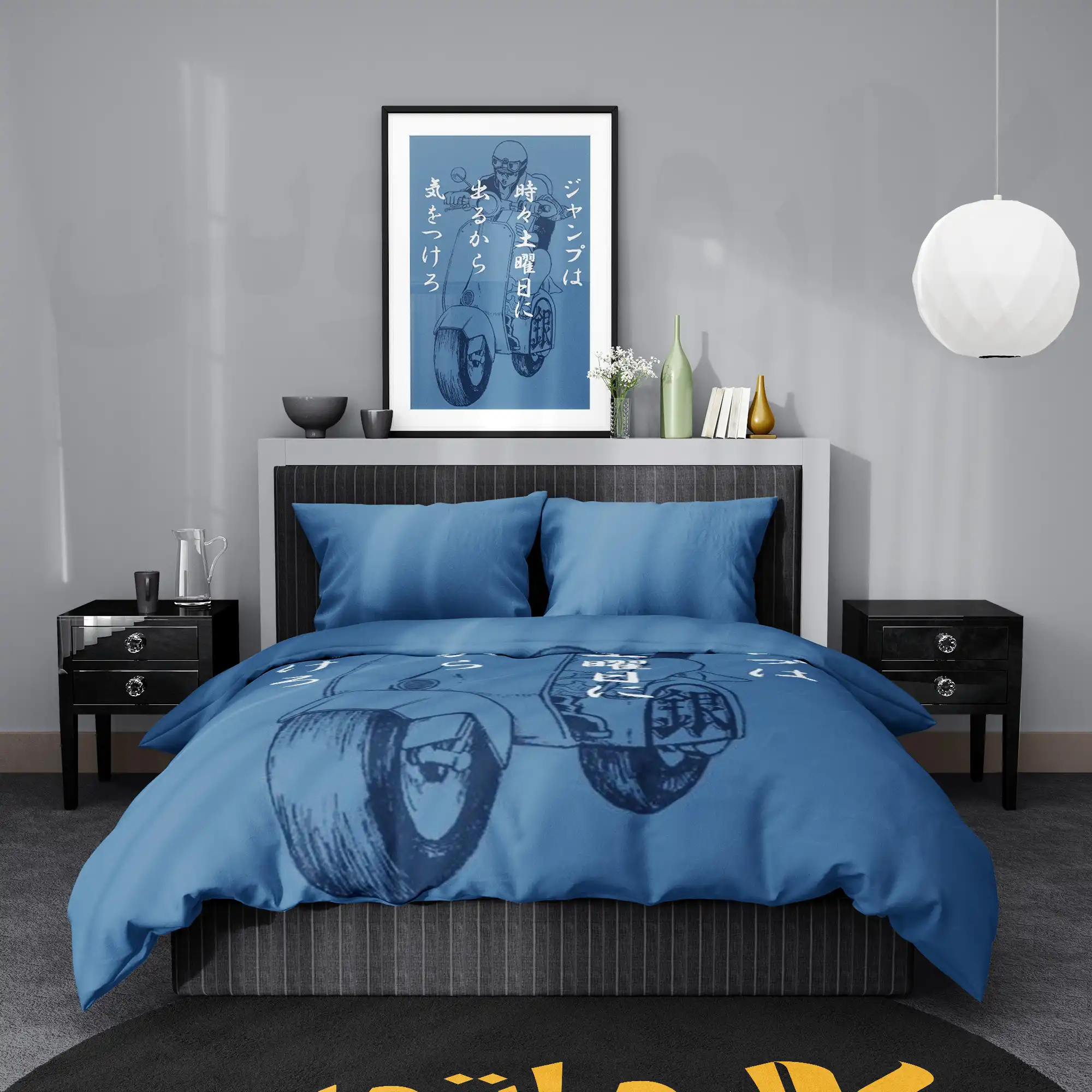 روتختی طرح گینتاما Gintama کد 1 5,900,000&Nbsp;تومان &Ndash; کارماتوس روتختی طرح گینتاما Gintama یک و دو نفره کارماتوس