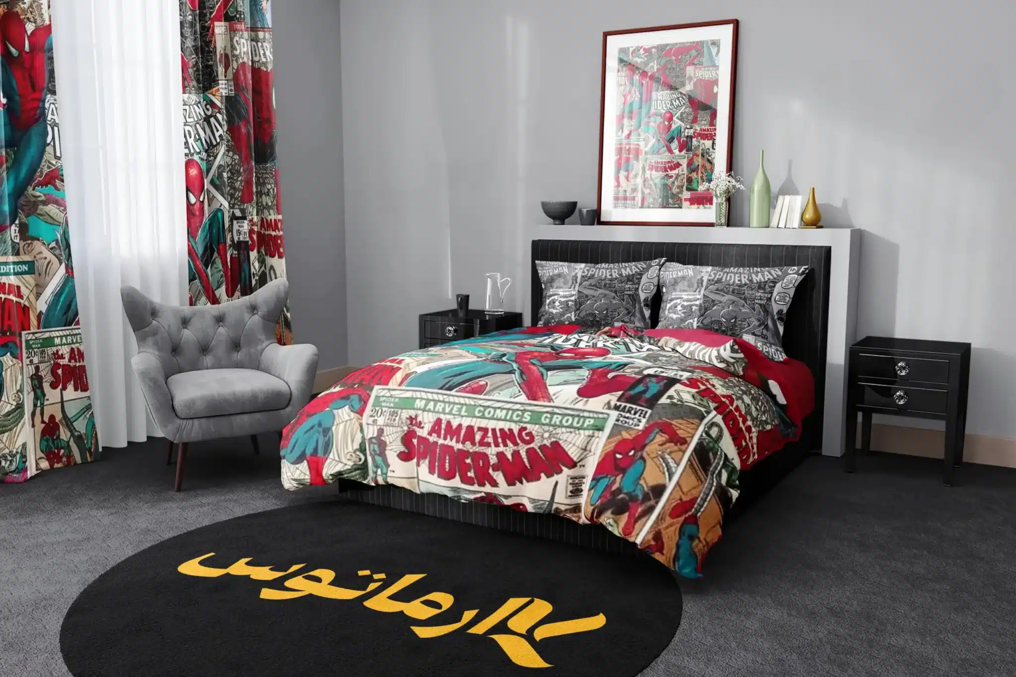 روتختی طرح مرد عنکبوتی Spider Man کد 8 5,900,000&Nbsp;تومان &Ndash; کارماتوس روتختی طرح مرد عنکبوتی Spider Man یک و دو نفره کارماتوس