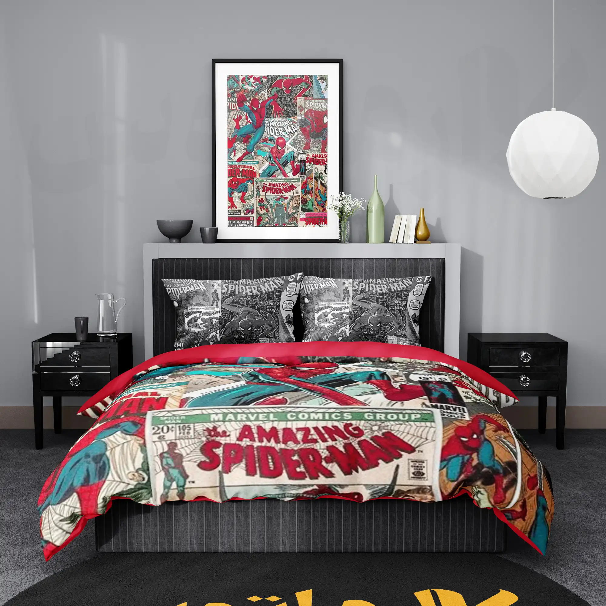 روتختی طرح مرد عنکبوتی Spider Man کد 8 5,900,000&Nbsp;تومان &Ndash; کارماتوس روتختی طرح مرد عنکبوتی Spider Man یک و دو نفره کارماتوس