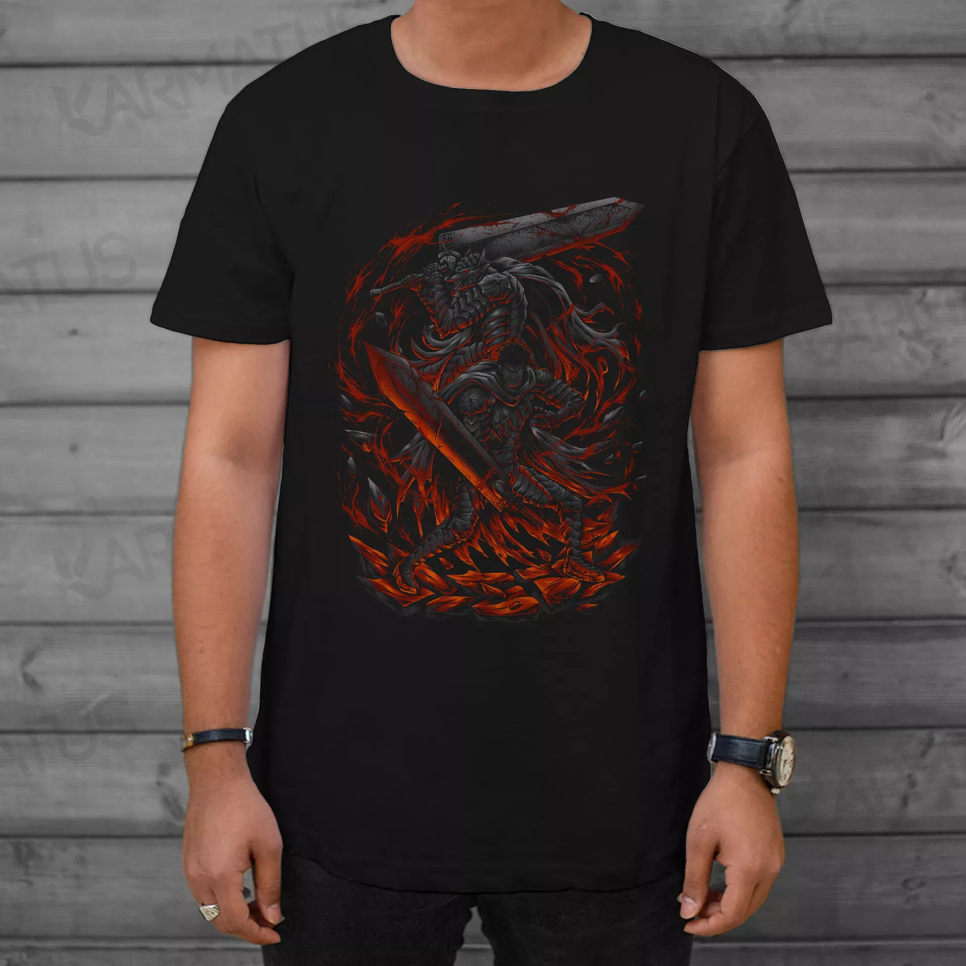 تیشرت برزرک | کالکشن Anime - مدل Ber-04 599,000&Nbsp;تومان &Ndash; کارماتوس تیشرت انیمه برزرک Berserk