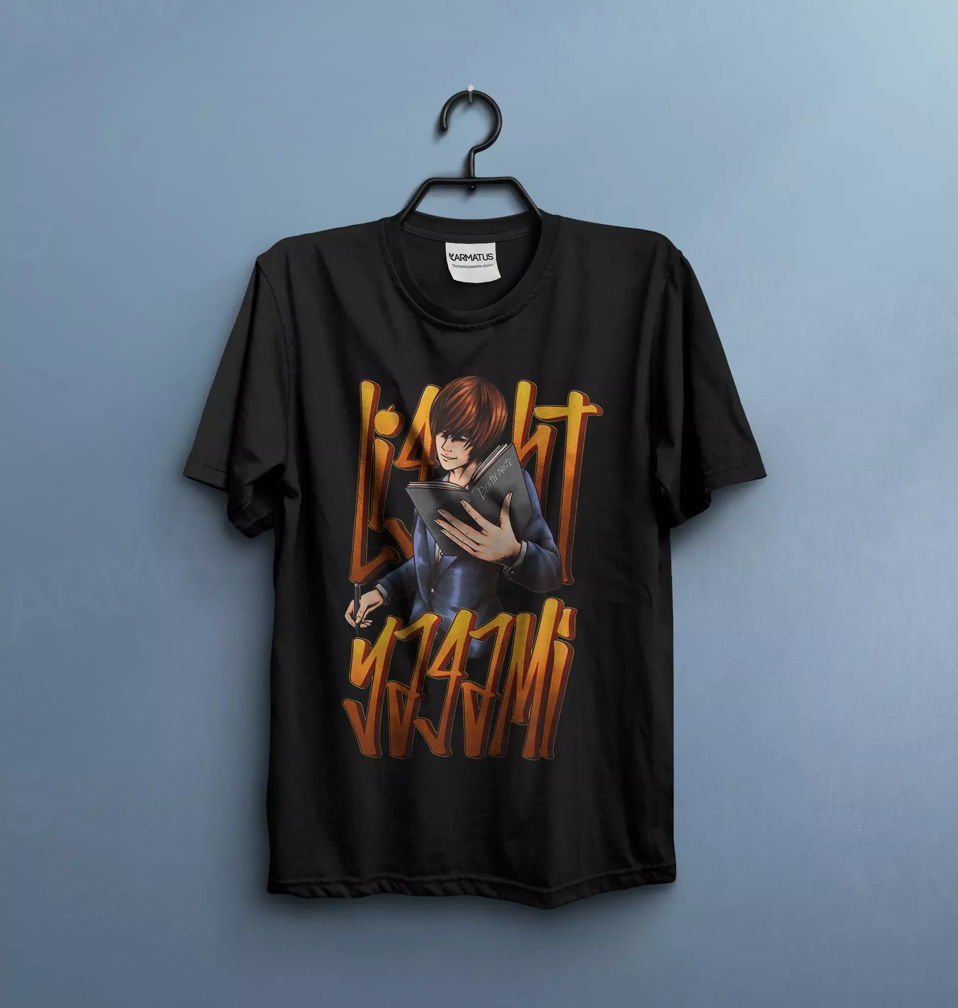 تیشرت دفترچه مرگ | کالکشن Anime - مدل Dn-03 599,000&Nbsp;تومان &Ndash; کارماتوس تیشرت انیمه دفترچه مرگ Death Note