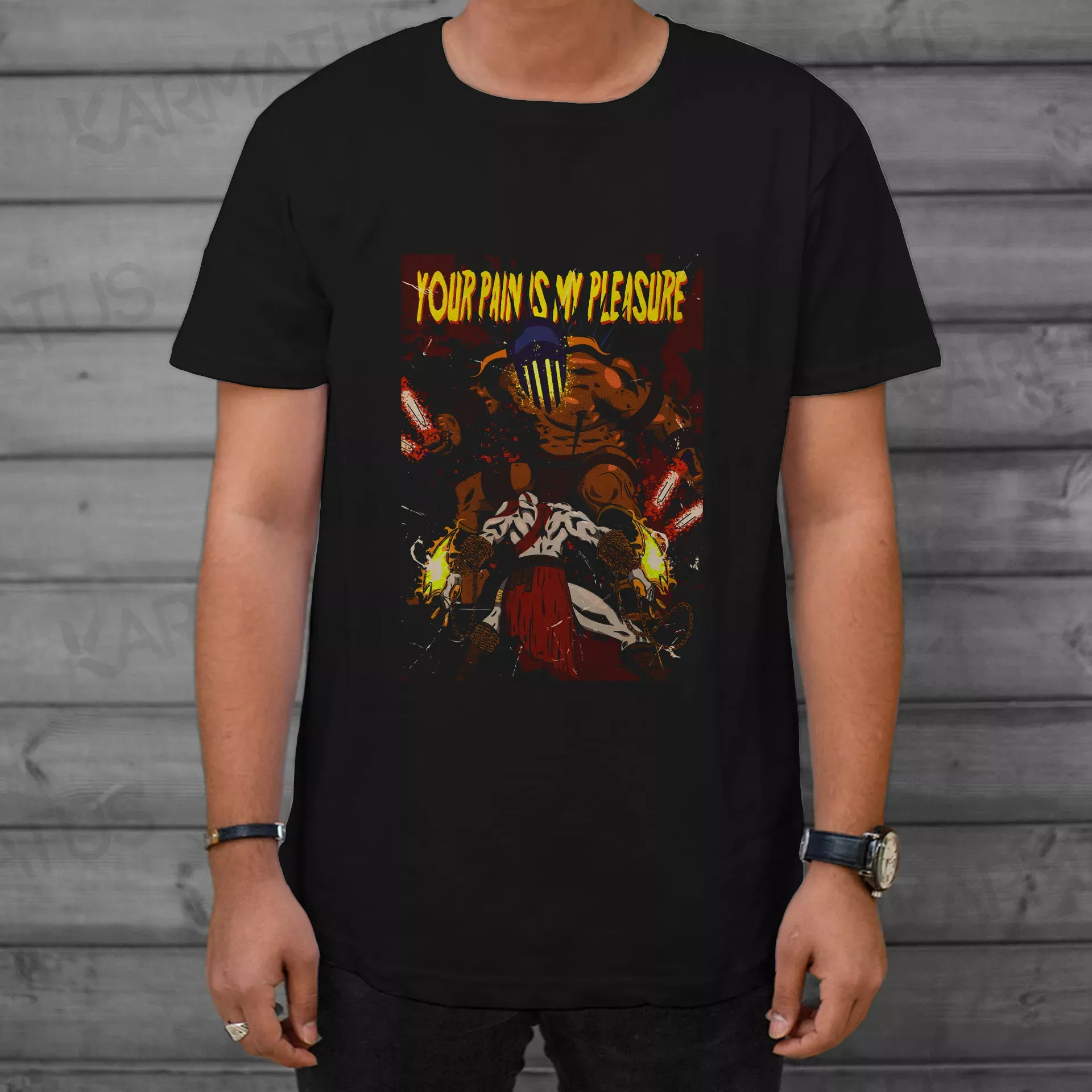 تیشرت گاد آف وار | کالکشن Game - مدل Gow-22 599,000&Nbsp;تومان &Ndash; کارماتوس تیشرت گاد آف وار | کالکشن Game - مدل Gow-22 - Image 2