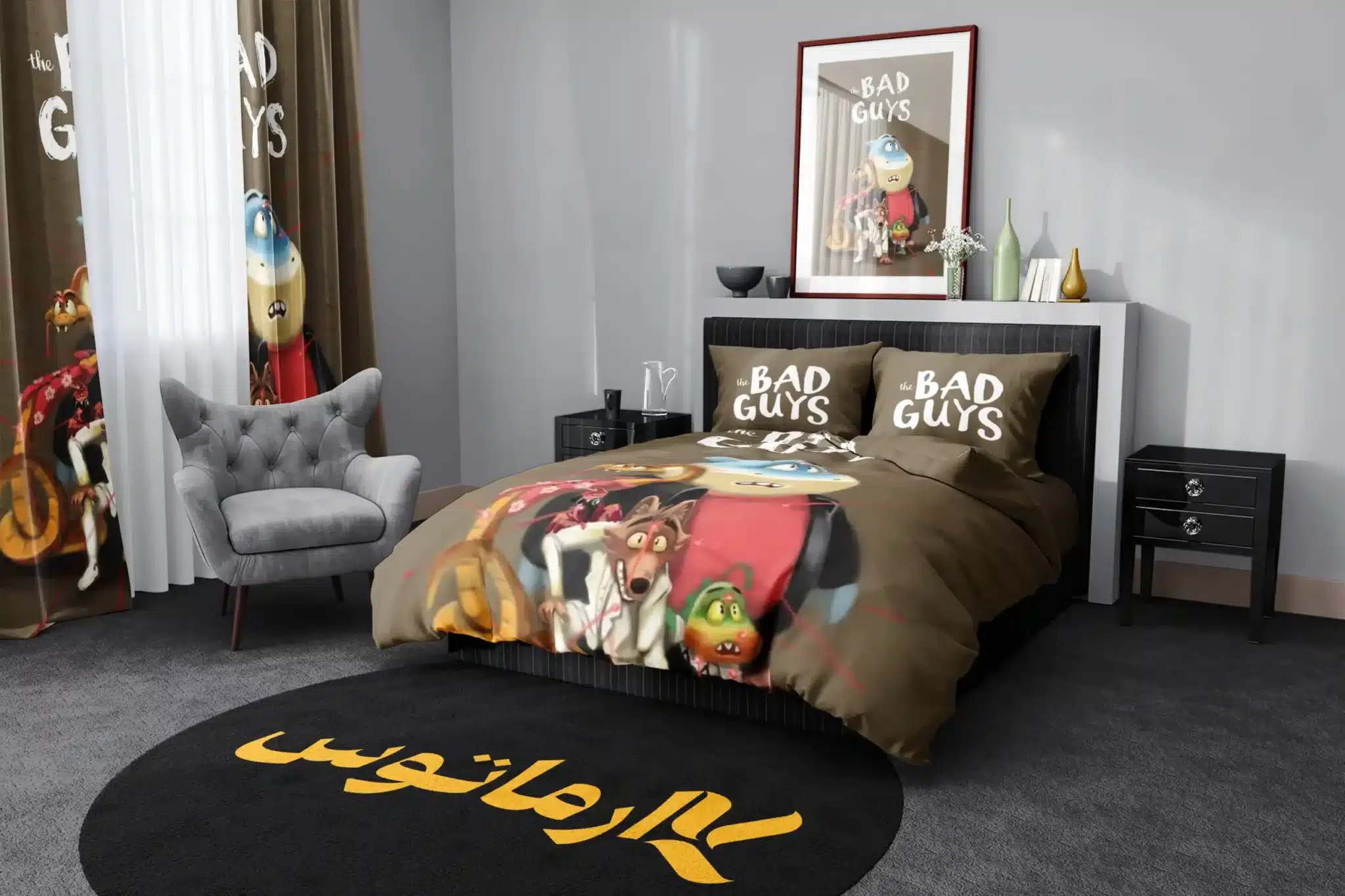 روتختی طرح انیمیشن بچه های بد The Bad Guys کد 2 5,900,000&Nbsp;تومان &Ndash; کارماتوس روتختی طرح انیمیشن بچه های بد The Bad Guys یک و دو نفره - کارماتوس