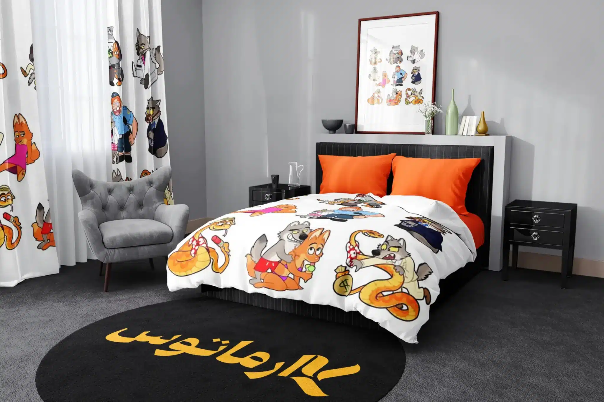 روتختی طرح انیمیشن بچه های بد The Bad Guys کد 3 5,900,000&Nbsp;تومان &Ndash; کارماتوس روتختی طرح انیمیشن بچه های بد The Bad Guys یک و دو نفره - کارماتوس