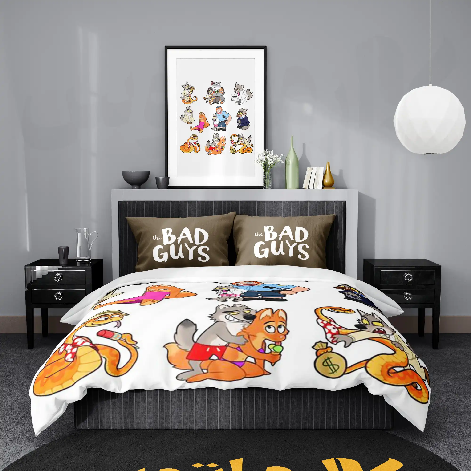 روتختی طرح انیمیشن بچه های بد The Bad Guys کد 3 5,900,000&Nbsp;تومان &Ndash; کارماتوس روتختی طرح انیمیشن بچه های بد The Bad Guys یک و دو نفره - کارماتوس