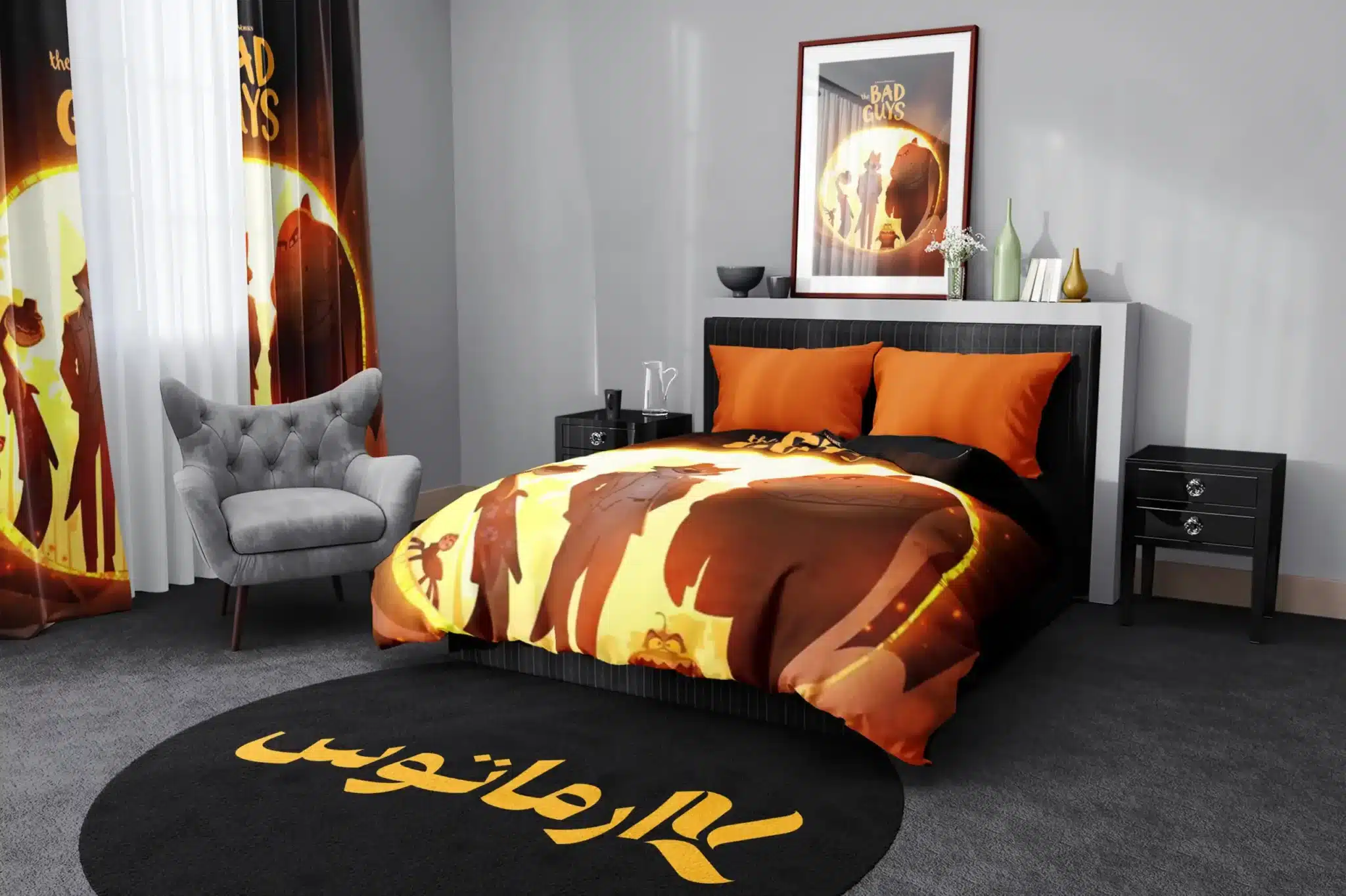 روتختی طرح انیمیشن بچه های بد The Bad Guys کد 4 5,900,000&Nbsp;تومان &Ndash; کارماتوس روتختی طرح انیمیشن بچه های بد The Bad Guys یک و دو نفره - کارماتوس