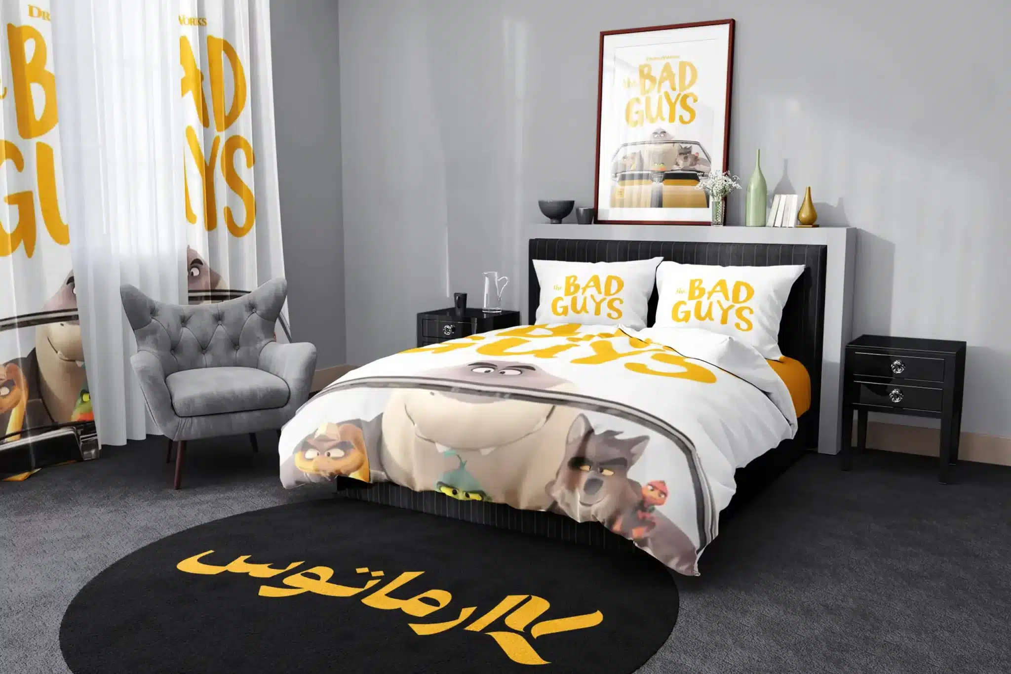 روتختی طرح انیمیشن بچه های بد The Bad Guys کد 5 5,900,000&Nbsp;تومان &Ndash; کارماتوس روتختی طرح انیمیشن بچه های بد The Bad Guys یک و دو نفره - کارماتوس
