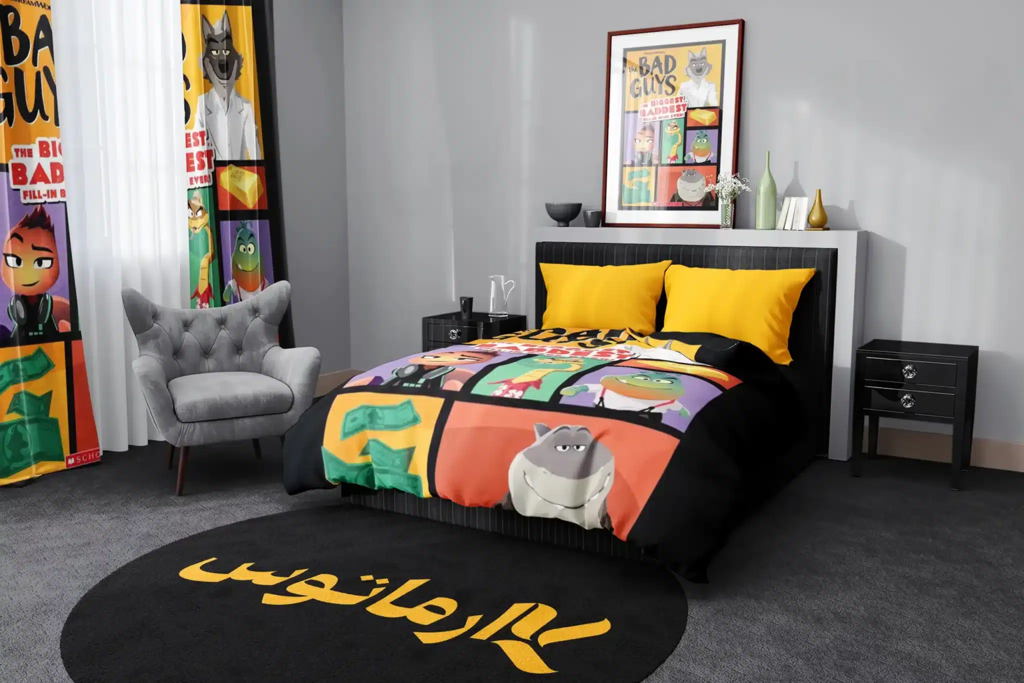 روتختی طرح انیمیشن بچه های بد The Bad Guys کد 6 5,900,000&Nbsp;تومان &Ndash; کارماتوس روتختی طرح انیمیشن بچه های بد The Bad Guys یک و دو نفره - کارماتوس