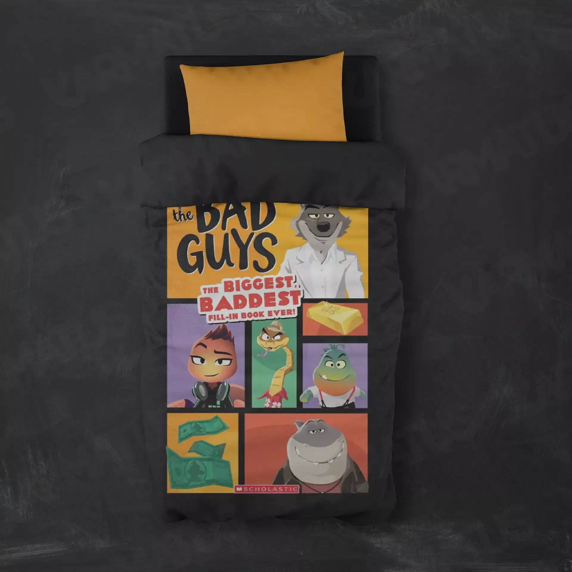 روتختی طرح انیمیشن بچه های بد The Bad Guys کد 6 5,900,000&Nbsp;تومان &Ndash; کارماتوس روتختی طرح انیمیشن بچه های بد The Bad Guys