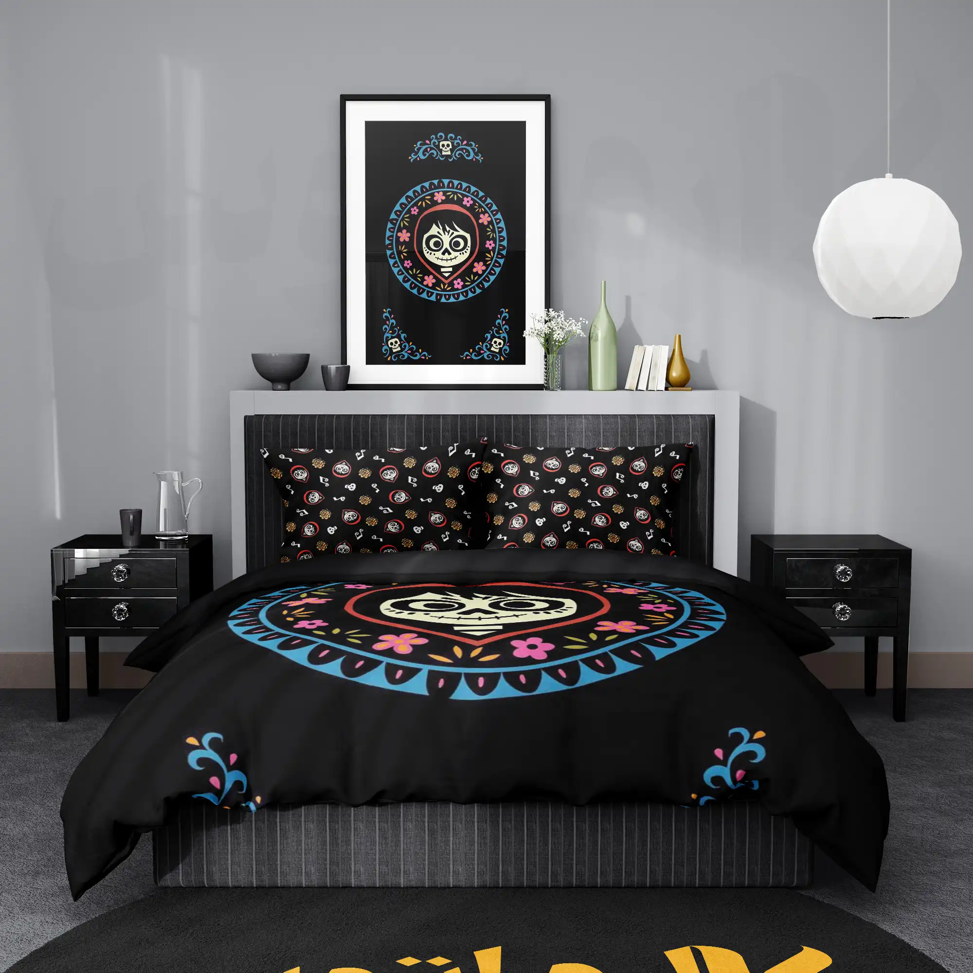 روتختی طرح انیمیشن کوکو Coco کد 1 5,900,000&Nbsp;تومان &Ndash; کارماتوس روتختی طرح انیمیشن کوکو Coco یک و دو نفره کارماتوس