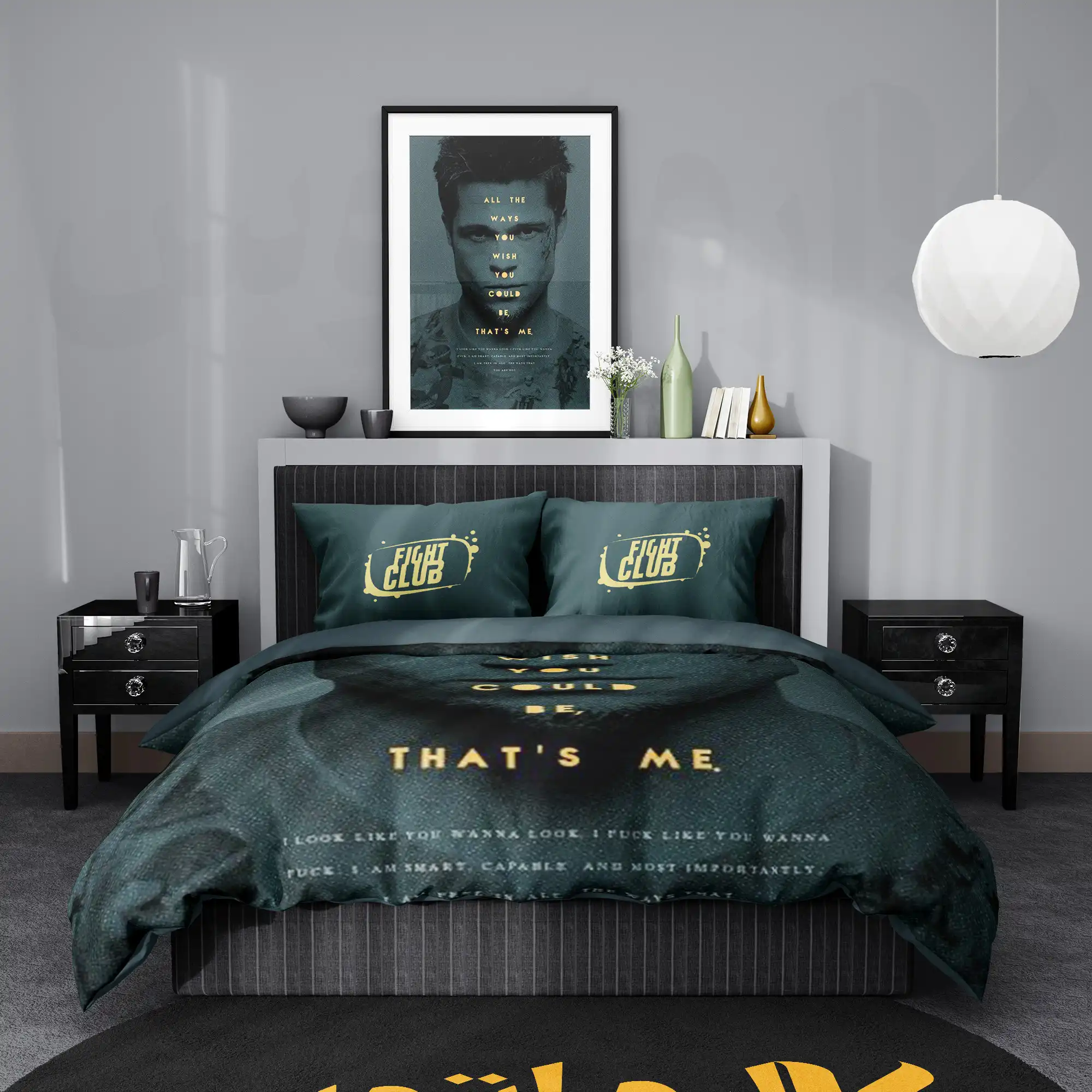 روتختی طرح فیلم باشگاه مبارزه Fight Club کد 8 5,900,000&Nbsp;تومان &Ndash; کارماتوس روتختی طرح فیلم باشگاه مبارزه Fight Club یک و دو نفره کارماتوس