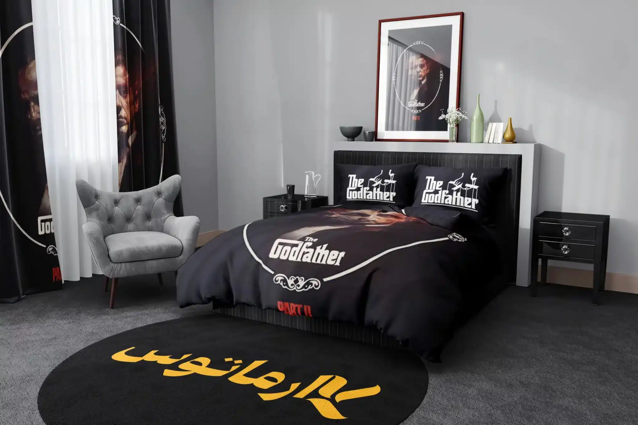 روتختی طرح فیلم پدر خوانده God Father کد 4 5,900,000&Nbsp;تومان &Ndash; کارماتوس روتختی طرح فیلم پدر خوانده God Father یک و دو نفره کارماتوس