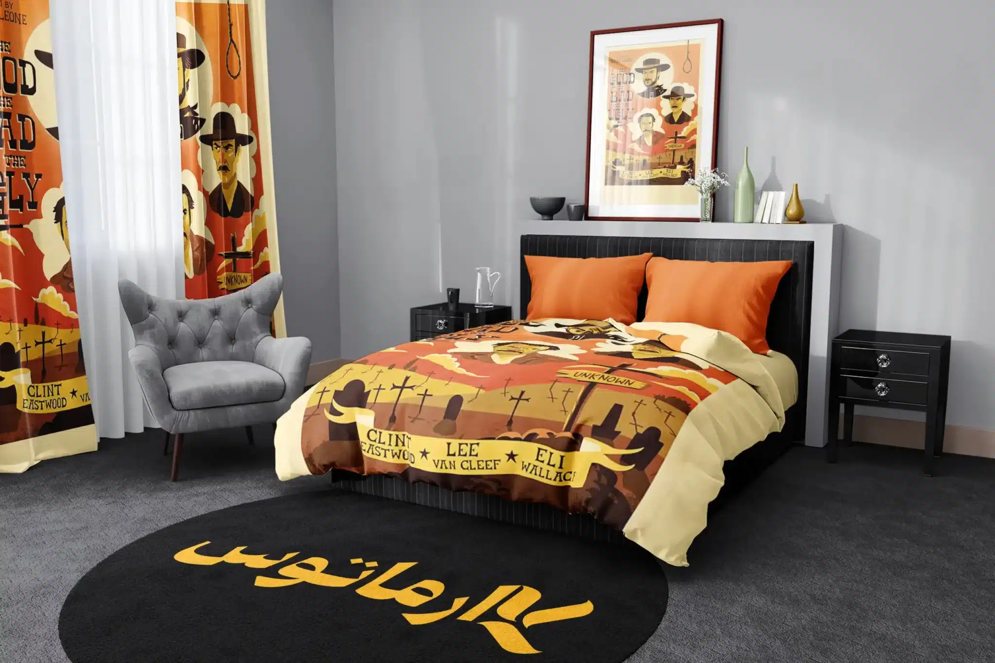 روتختی طرح خوب بد زشت Good Bad Ugly کد 6 5,900,000&Nbsp;تومان &Ndash; کارماتوس روتختی طرح خوب بد زشت Good Bad Ugly یک و دو نفره کارماتوس