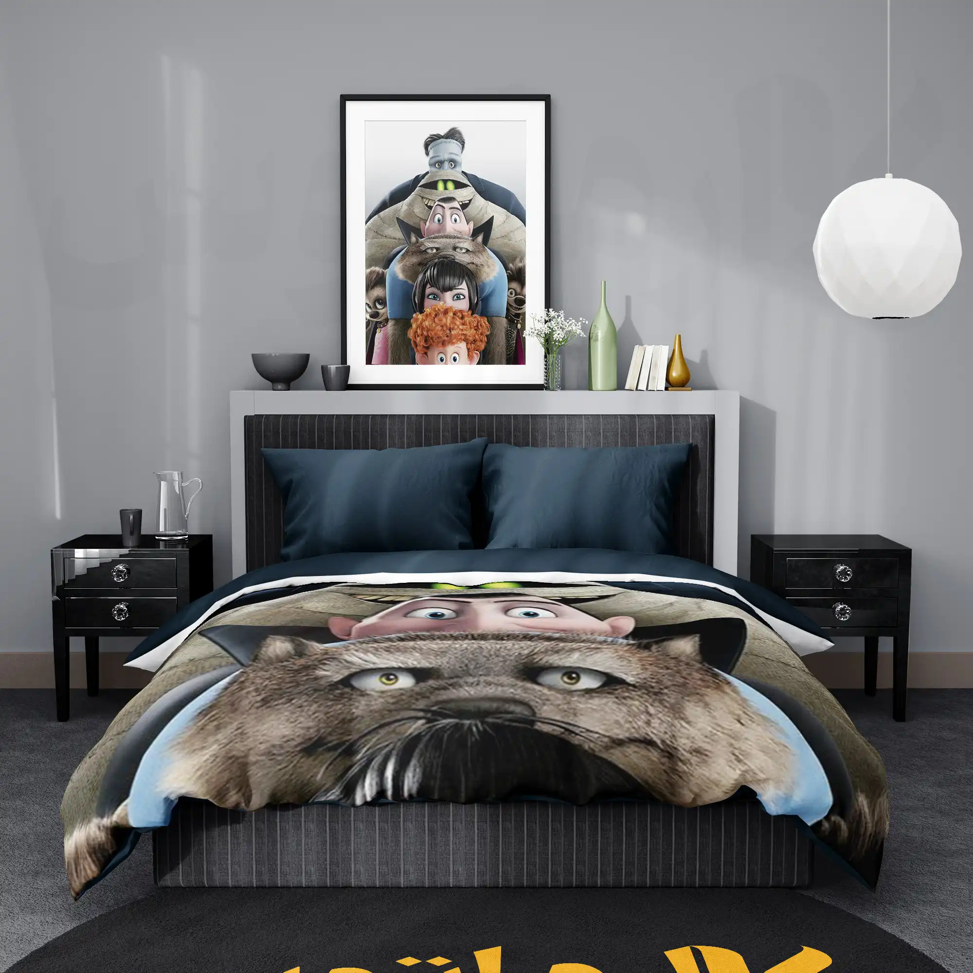 روتختی طرح هتل ترانسیلوانیا Hotel Transylvania کد 1 5,900,000&Nbsp;تومان &Ndash; کارماتوس روتختی طرح هتل ترانسیلوانیا Hotel Transylvania یک و دو نفره کارماتوس