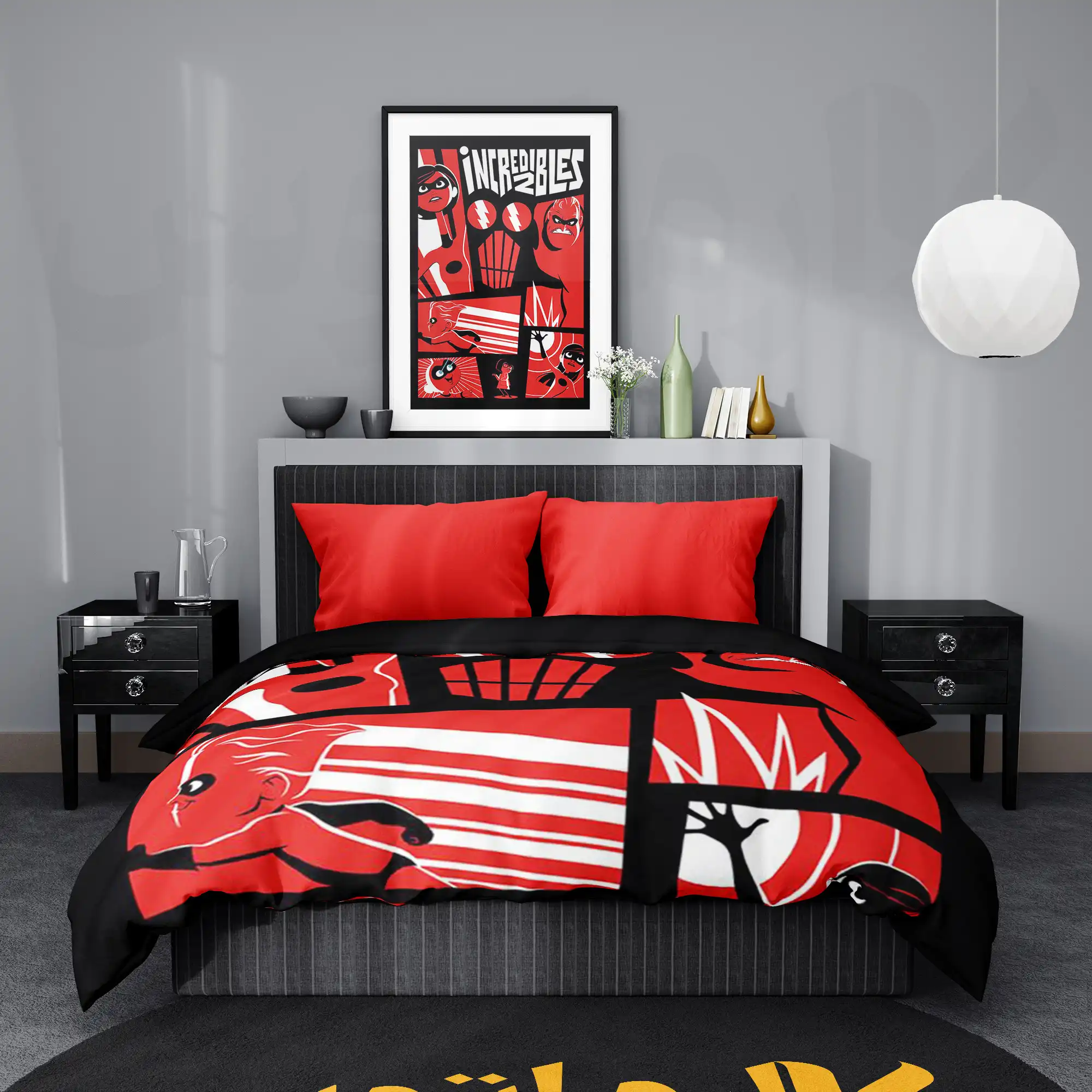 روتختی طرح شگفت انگیزان Incredible کد 2 5,900,000&Nbsp;تومان &Ndash; کارماتوس روتختی طرح شگفت انگیزان Incredible یک و دو نفره کارماتوس