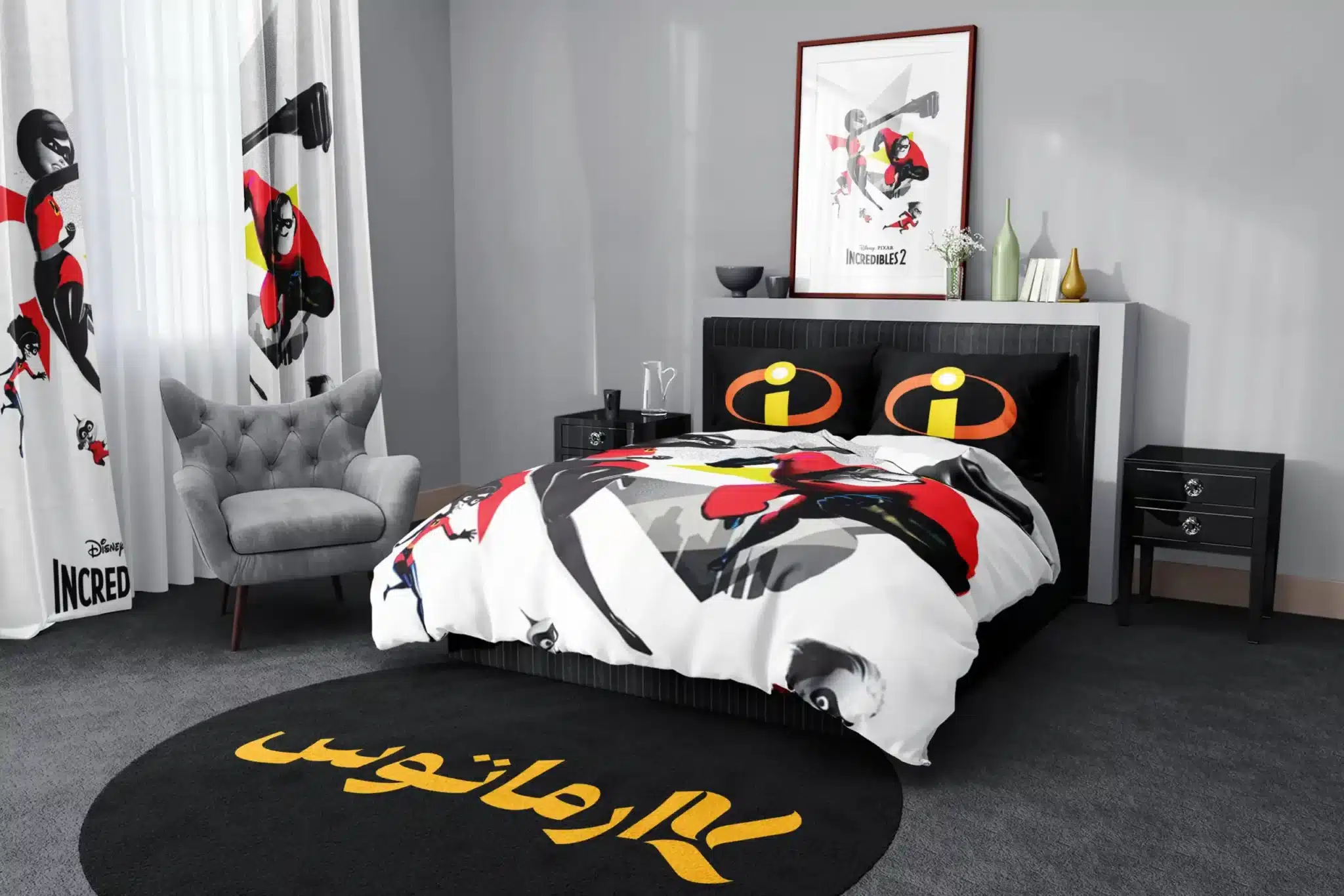 روتختی طرح شگفت انگیزان Incredible کد 6 5,900,000&Nbsp;تومان &Ndash; کارماتوس روتختی طرح شگفت انگیزان Incredible یک و دو نفره کارماتوس