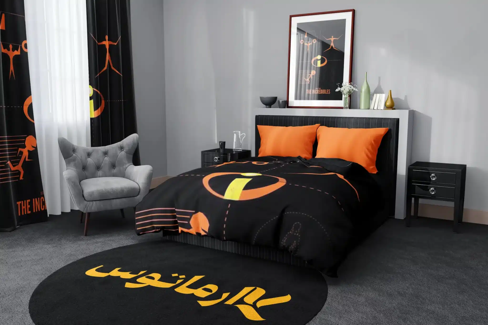 روتختی طرح شگفت انگیزان Incredible کد 8 5,900,000&Nbsp;تومان &Ndash; کارماتوس روتختی طرح شگفت انگیزان Incredible یک و دو نفره کارماتوس