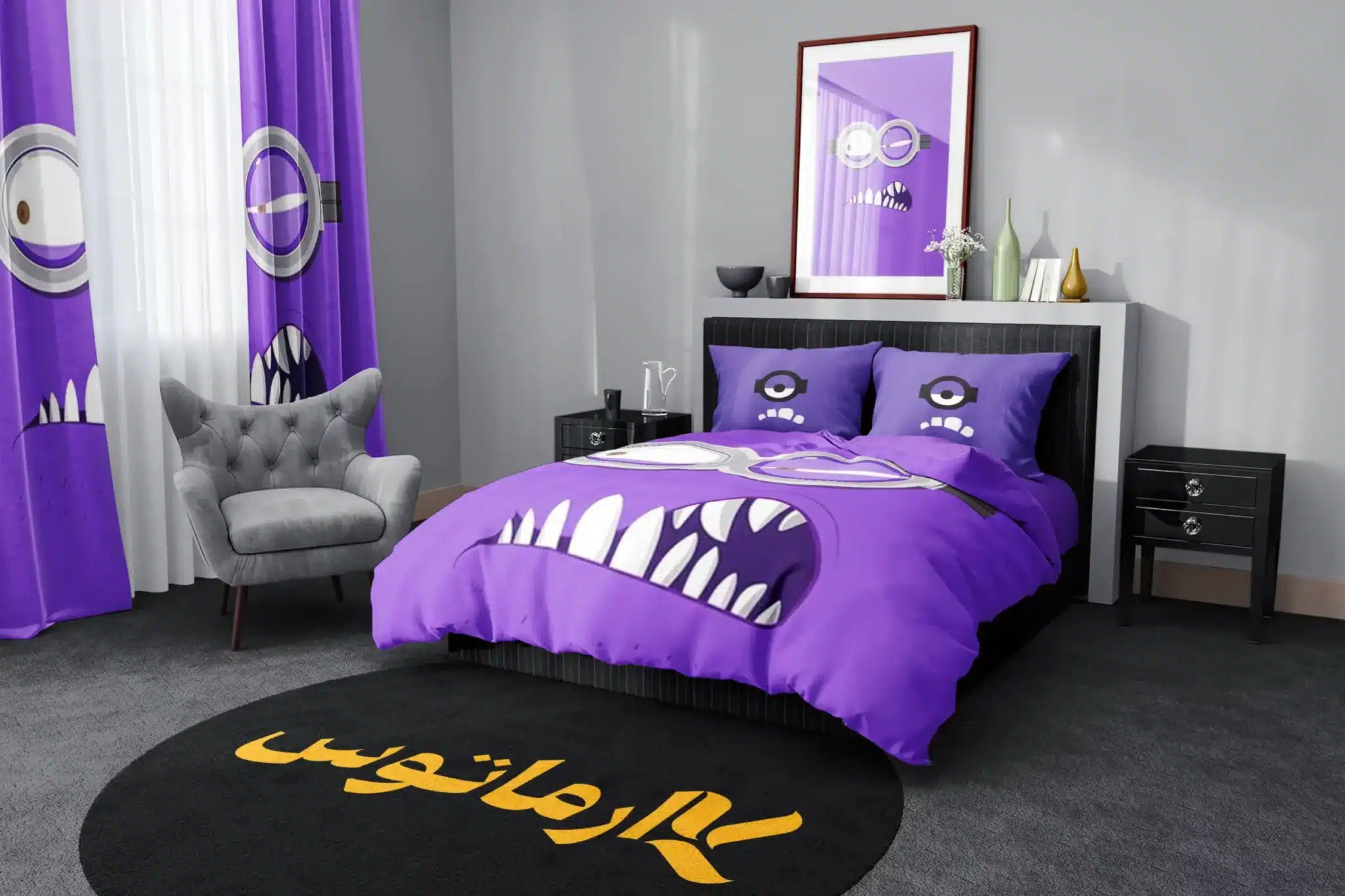 روتختی طرح انیمیشن مینیون ها Minions کد 5 5,900,000&Nbsp;تومان &Ndash; کارماتوس روتختی طرح انیمیشن مینیون ها Minions یک و دو نفره کارماتوس