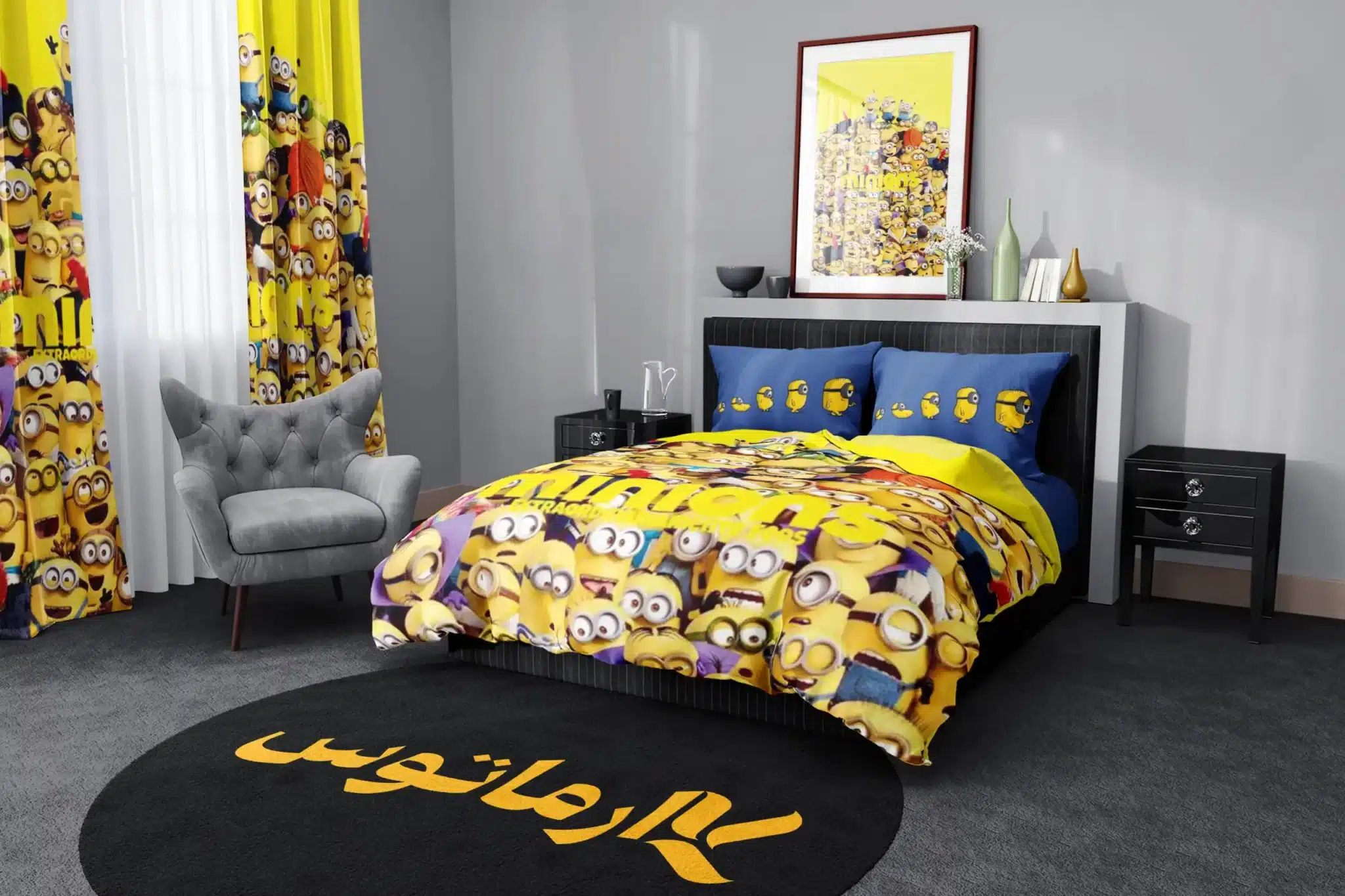 روتختی طرح انیمیشن مینیون ها Minions کد 6 5,900,000&Nbsp;تومان &Ndash; کارماتوس روتختی طرح انیمیشن مینیون ها Minions یک و دو نفره کارماتوس