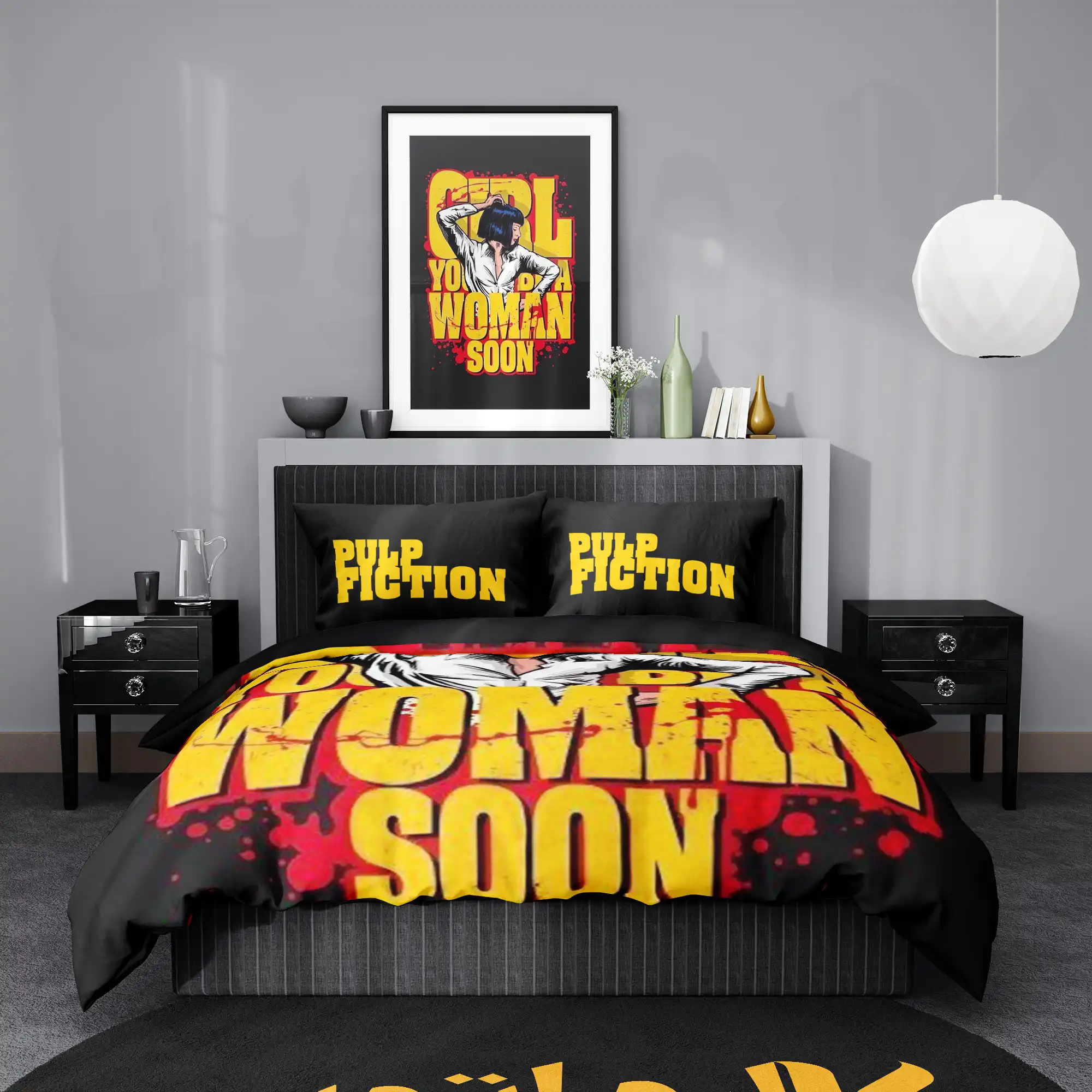 روتختی طرح پالپ فیکشن Pulp Fiction کد 5 5,900,000&Nbsp;تومان &Ndash; کارماتوس روتختی طرح پالپ فیکشن Pulp Fiction یک و دو نفره کارماتوس