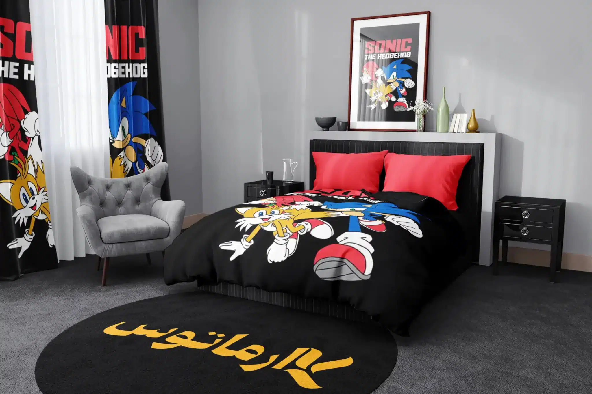 روتختی طرح سونیک Sonic کد 4 5,900,000&Nbsp;تومان &Ndash; کارماتوس روتختی طرح سونیک Sonic یک و دو نفره کارماتوس