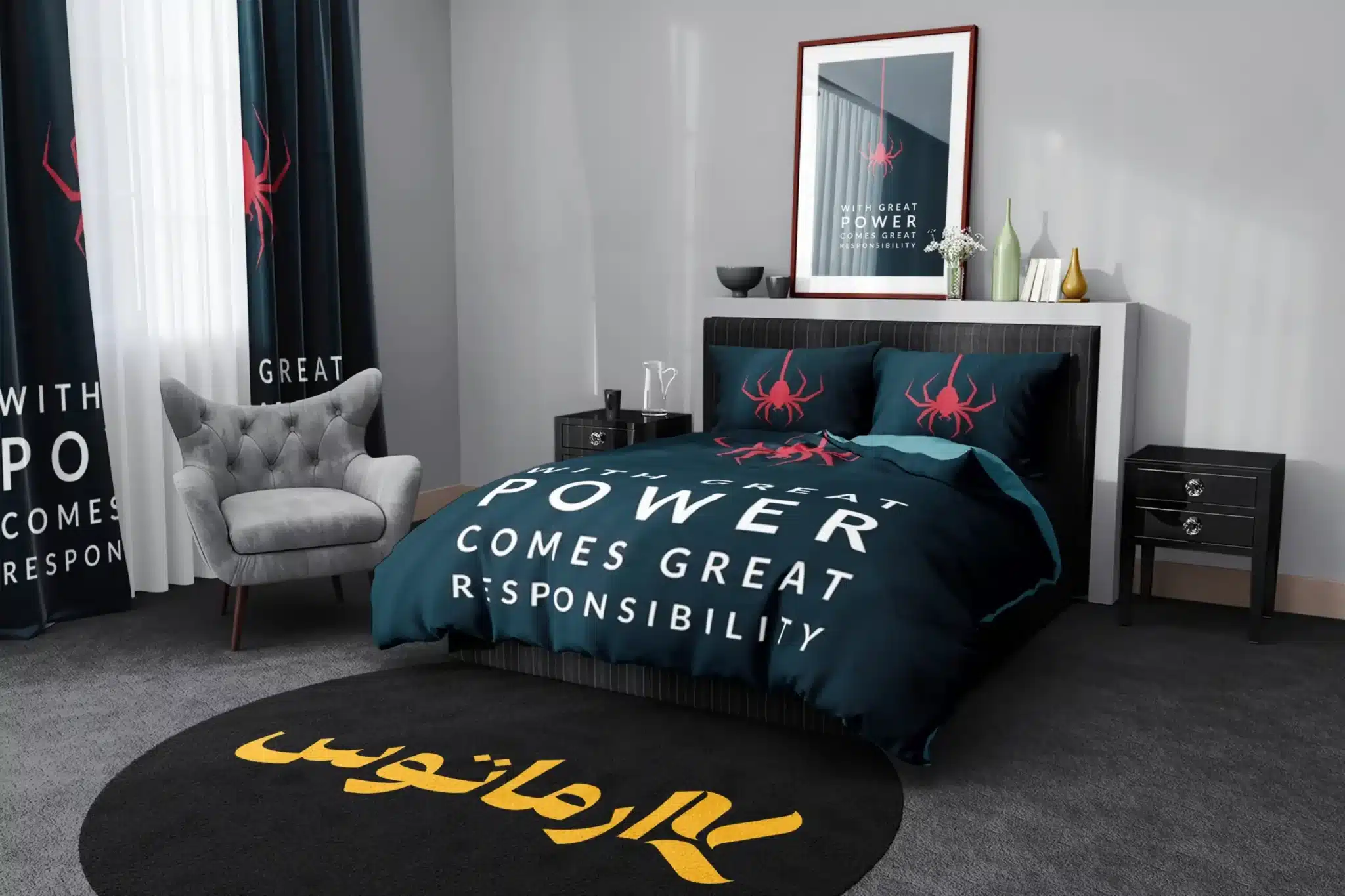 روتختی طرح مرد عنکبوتی Spider Man کد 11 5,900,000&Nbsp;تومان &Ndash; کارماتوس روتختی طرح مرد عنکبوتی Spider Man یک و دو نفره کارماتوس