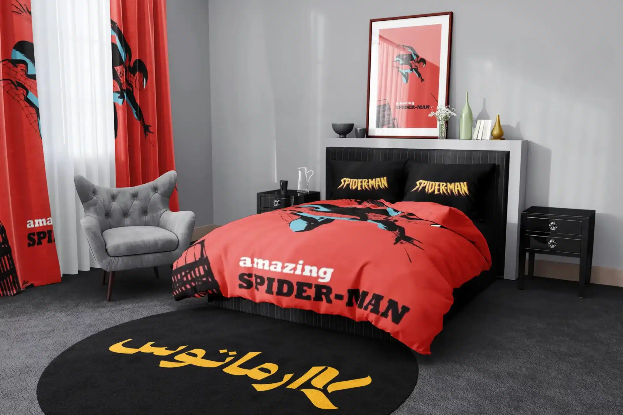 روتختی طرح مرد عنکبوتی Spider Man کد 15 5,900,000&Nbsp;تومان &Ndash; کارماتوس روتختی طرح مرد عنکبوتی Spider Man یک و دو نفره کارماتوس