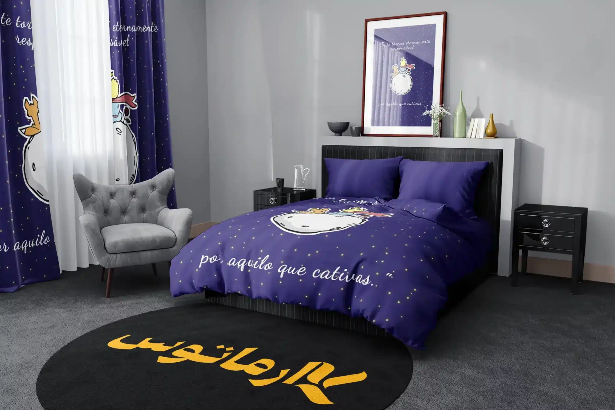 روتختی طرح شاهزاده کوچولو The Little Prince کد 7 5,900,000&Nbsp;تومان &Ndash; کارماتوس روتختی طرح شاهزاده کوچولو The Little Prince یک و دو نفره کارماتوس