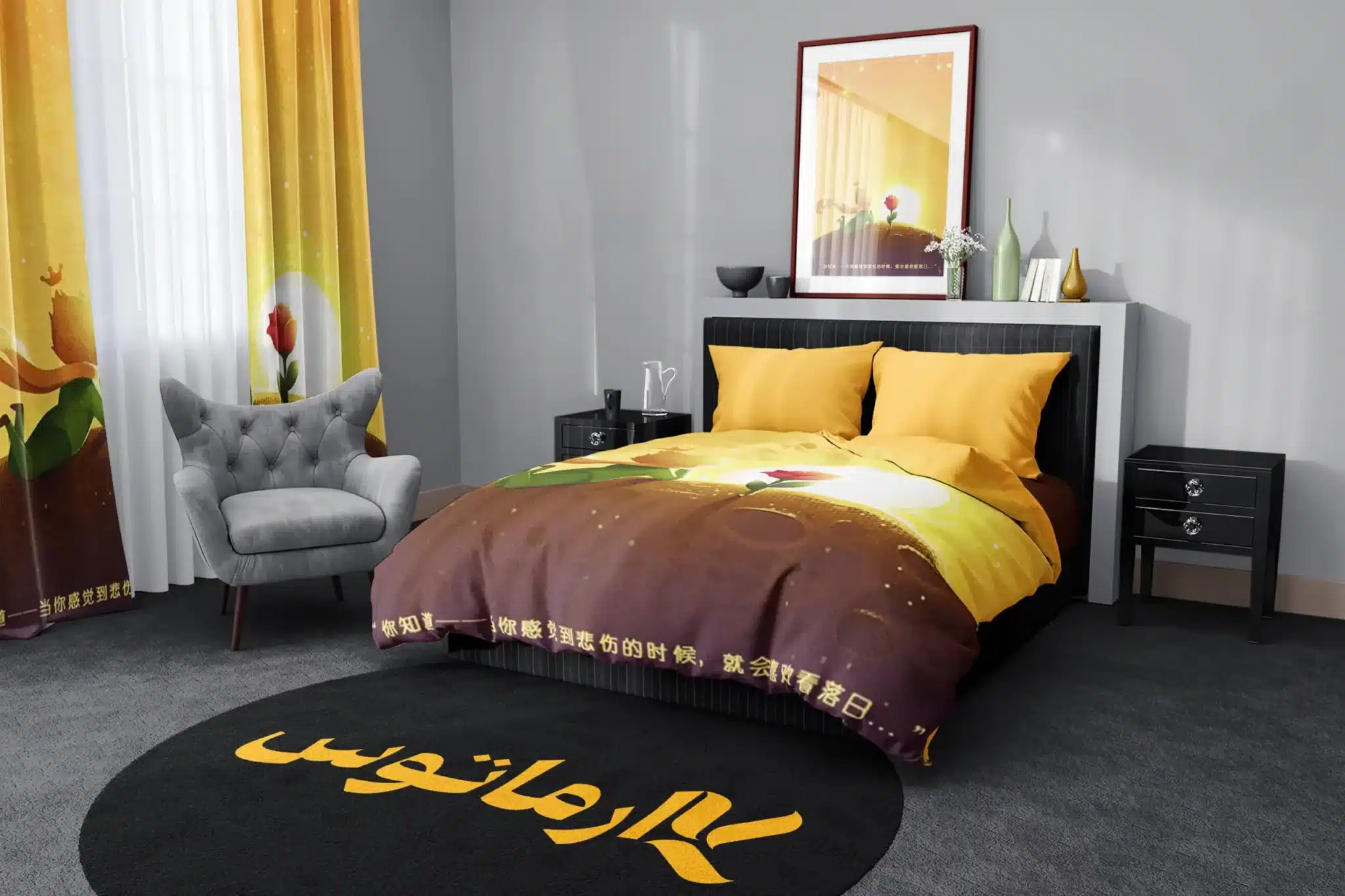 روتختی طرح شاهزاده کوچولو The Little Prince کد 8 5,900,000&Nbsp;تومان &Ndash; کارماتوس روتختی طرح شاهزاده کوچولو The Little Prince یک و دو نفره کارماتوس