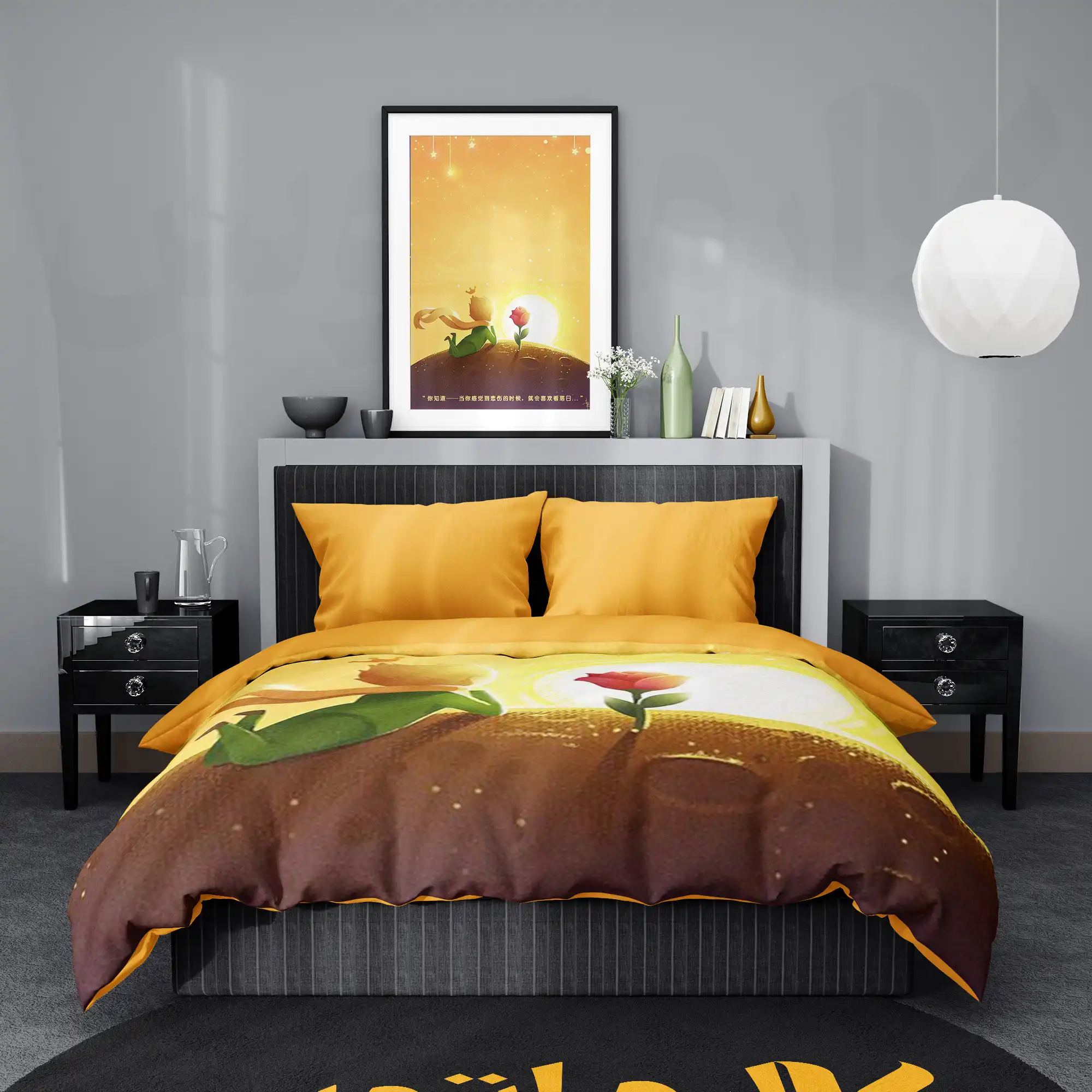 روتختی طرح شاهزاده کوچولو The Little Prince کد 8 5,900,000&Nbsp;تومان &Ndash; کارماتوس روتختی طرح شاهزاده کوچولو The Little Prince یک و دو نفره کارماتوس