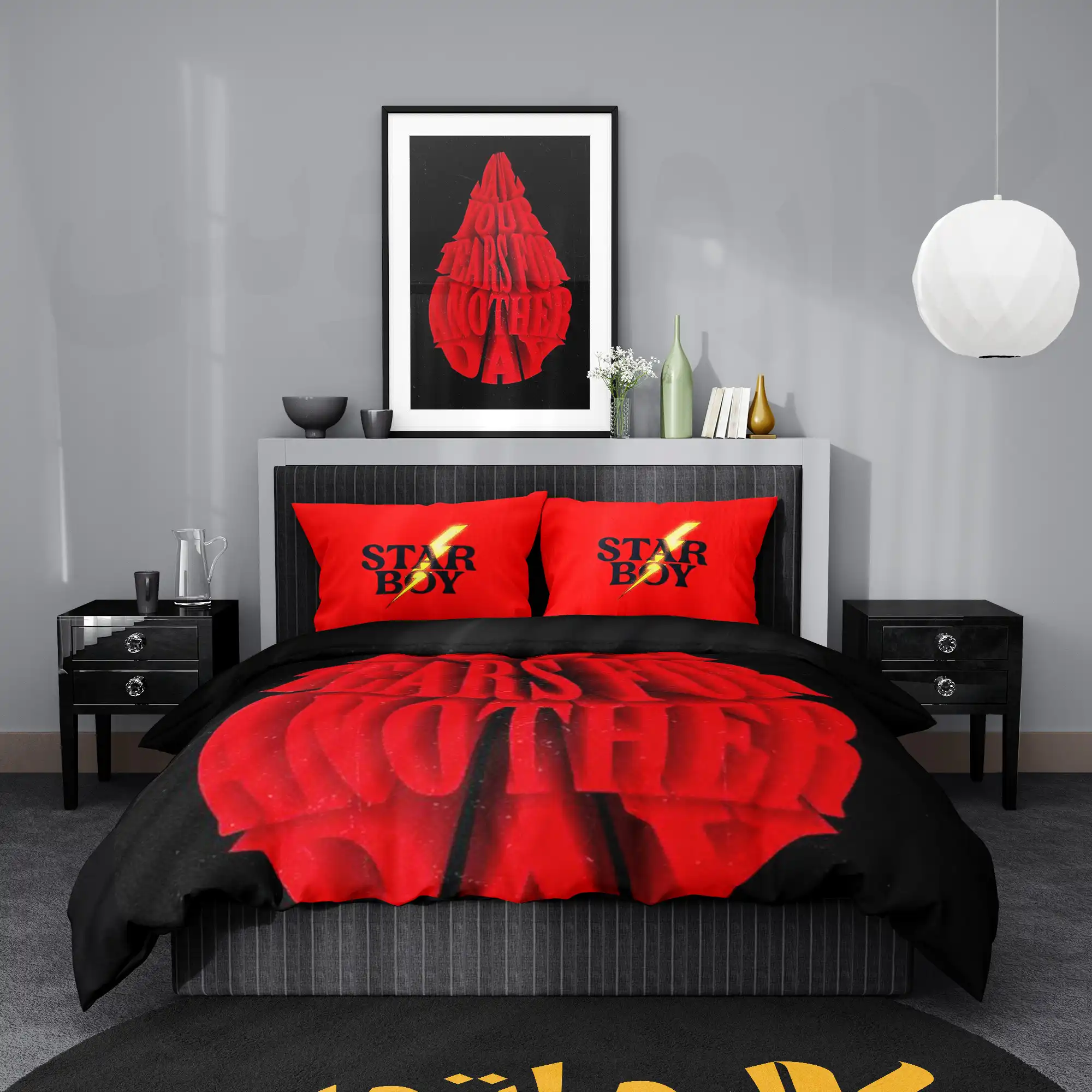 روتختی طرح د ویکند The Weeknd کد 4 5,900,000&Nbsp;تومان &Ndash; کارماتوس روتختی طرح د ویکند The Weeknd یک و دو نفره کارماتوس