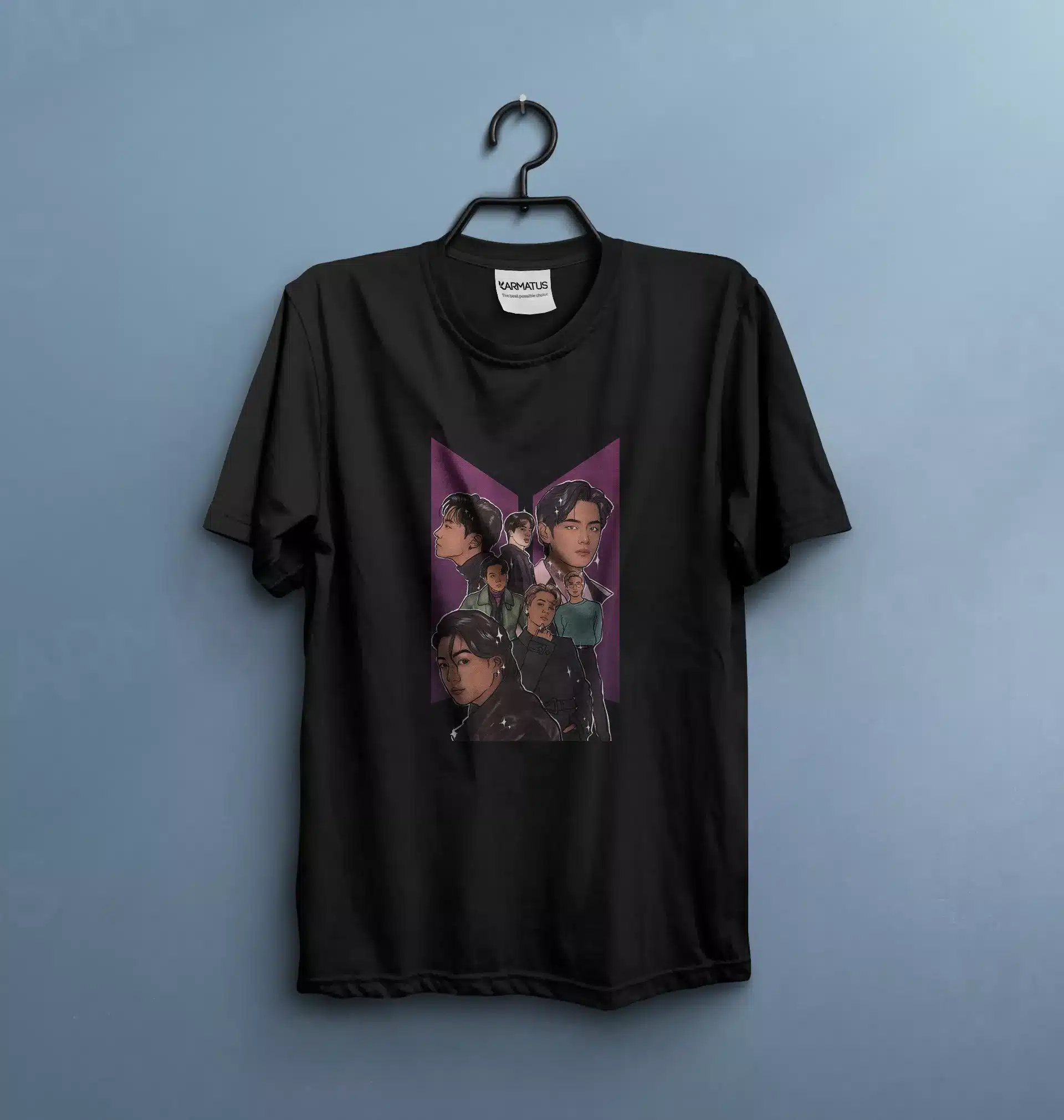 تیشرت بی تی اس | کالکشن Music - مدل Bts-09 599,000&Nbsp;تومان &Ndash; کارماتوس تیشرت بی تی اس Bts