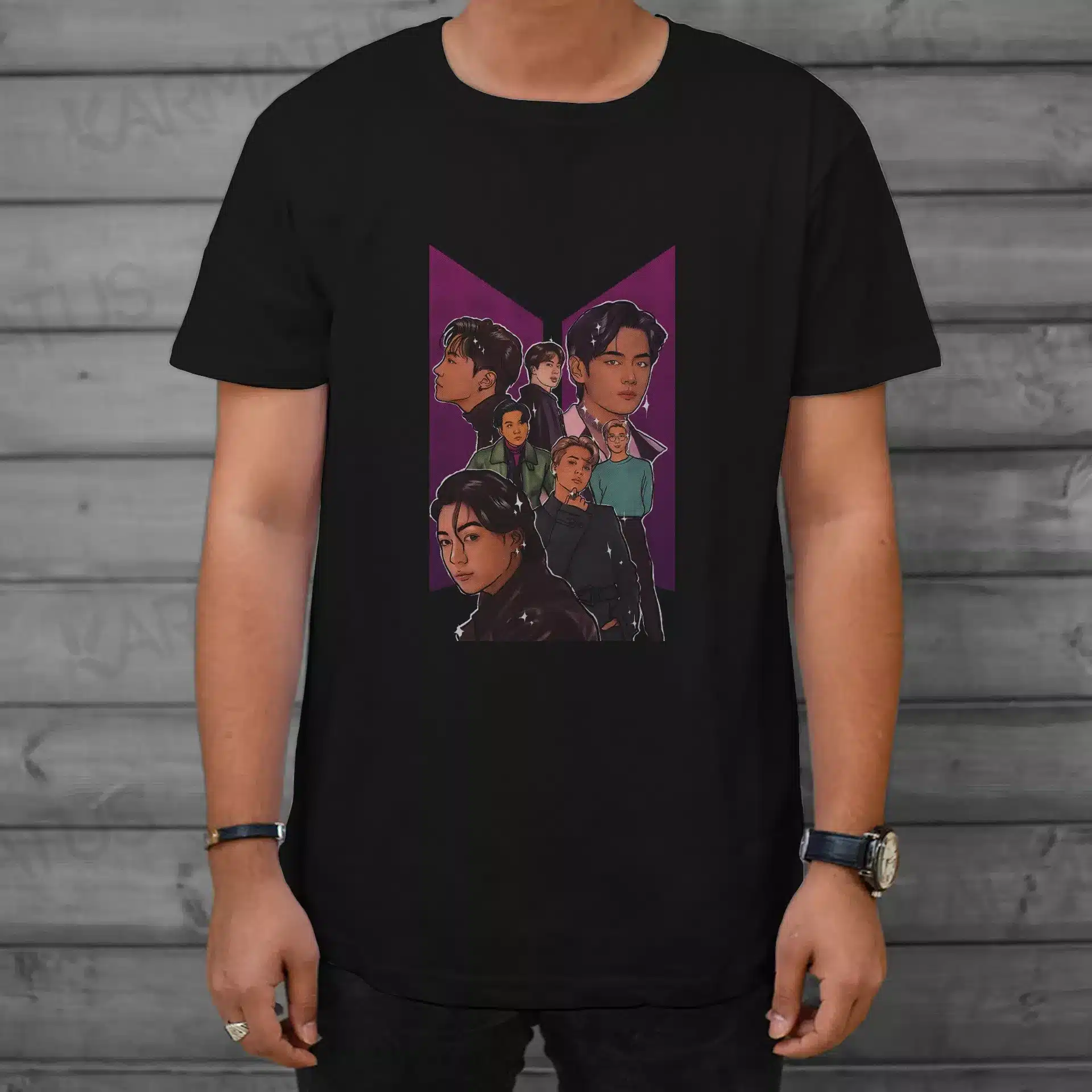 تیشرت بی تی اس | کالکشن Music - مدل Bts-09 599,000&Nbsp;تومان &Ndash; کارماتوس تیشرت بی تی اس Bts