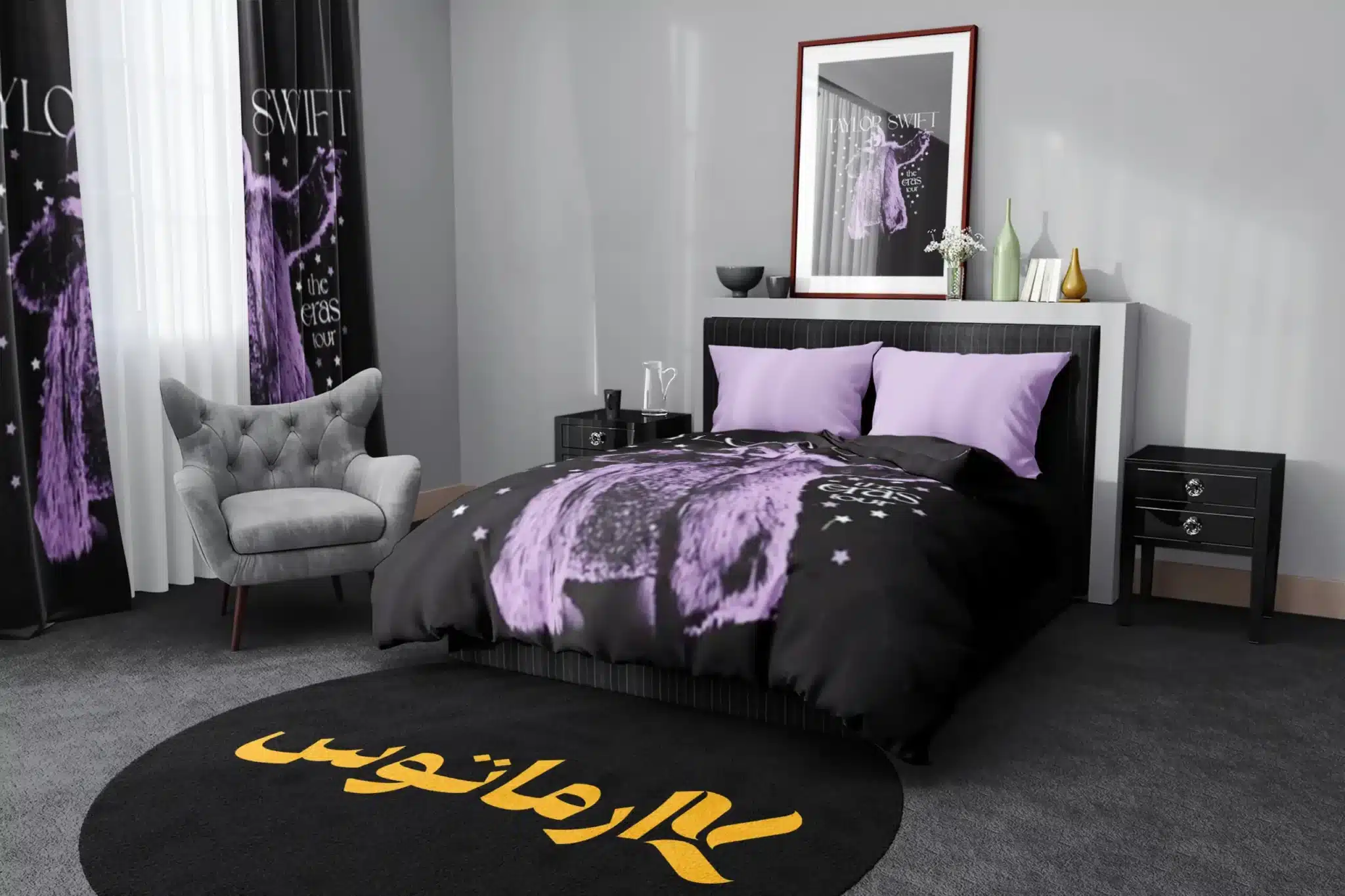 روتختی طرح تیلور سویفت Taylor Swift کد 5 5,900,000&Nbsp;تومان &Ndash; کارماتوس روتختی طرح تیلور سویفت Taylor Swift یک و دو نفره کارماتوس