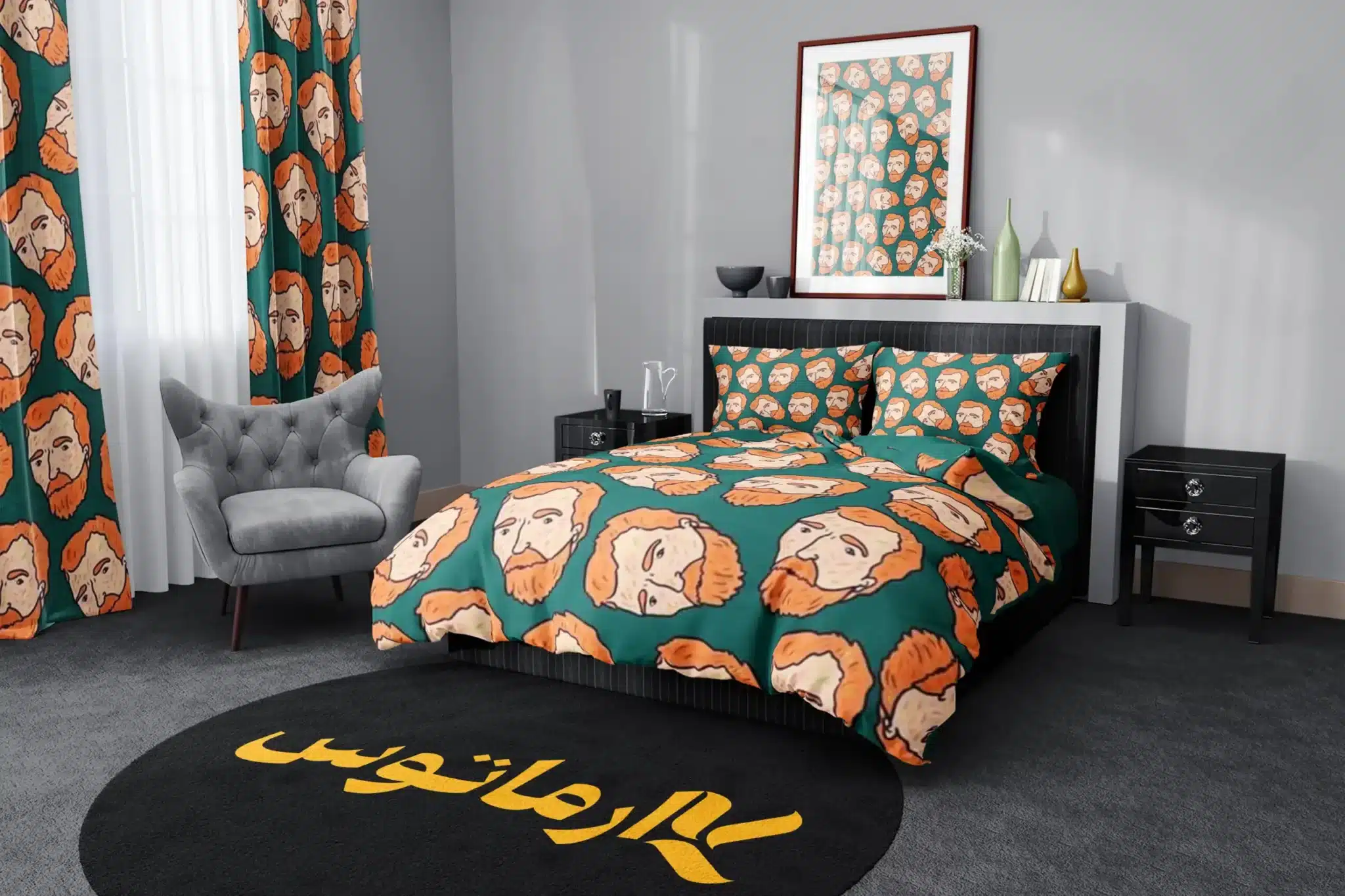 روتختی طرح ونگوگ Van Gogh کد 1 5,900,000&Nbsp;تومان &Ndash; کارماتوس روتختی طرح ونگوگ Van Gogh یک و دو نفره کارماتوس