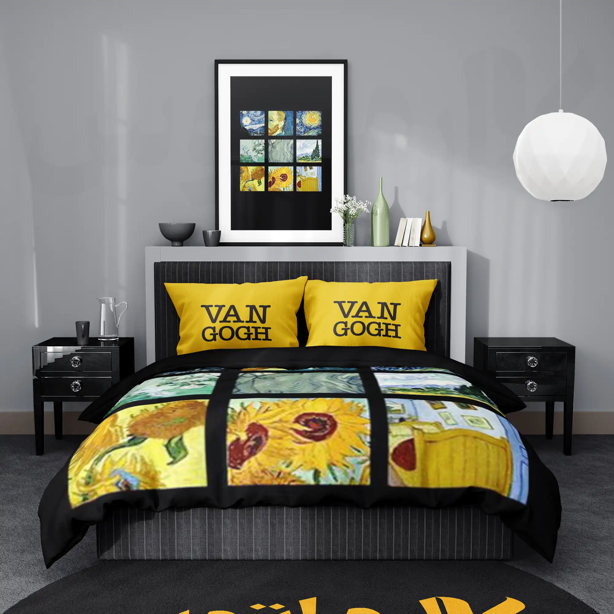 روتختی طرح ونگوگ Van Gogh کد 3 5,900,000&Nbsp;تومان &Ndash; کارماتوس روتختی طرح ونگوگ Van Gogh یک و دو نفره کارماتوس