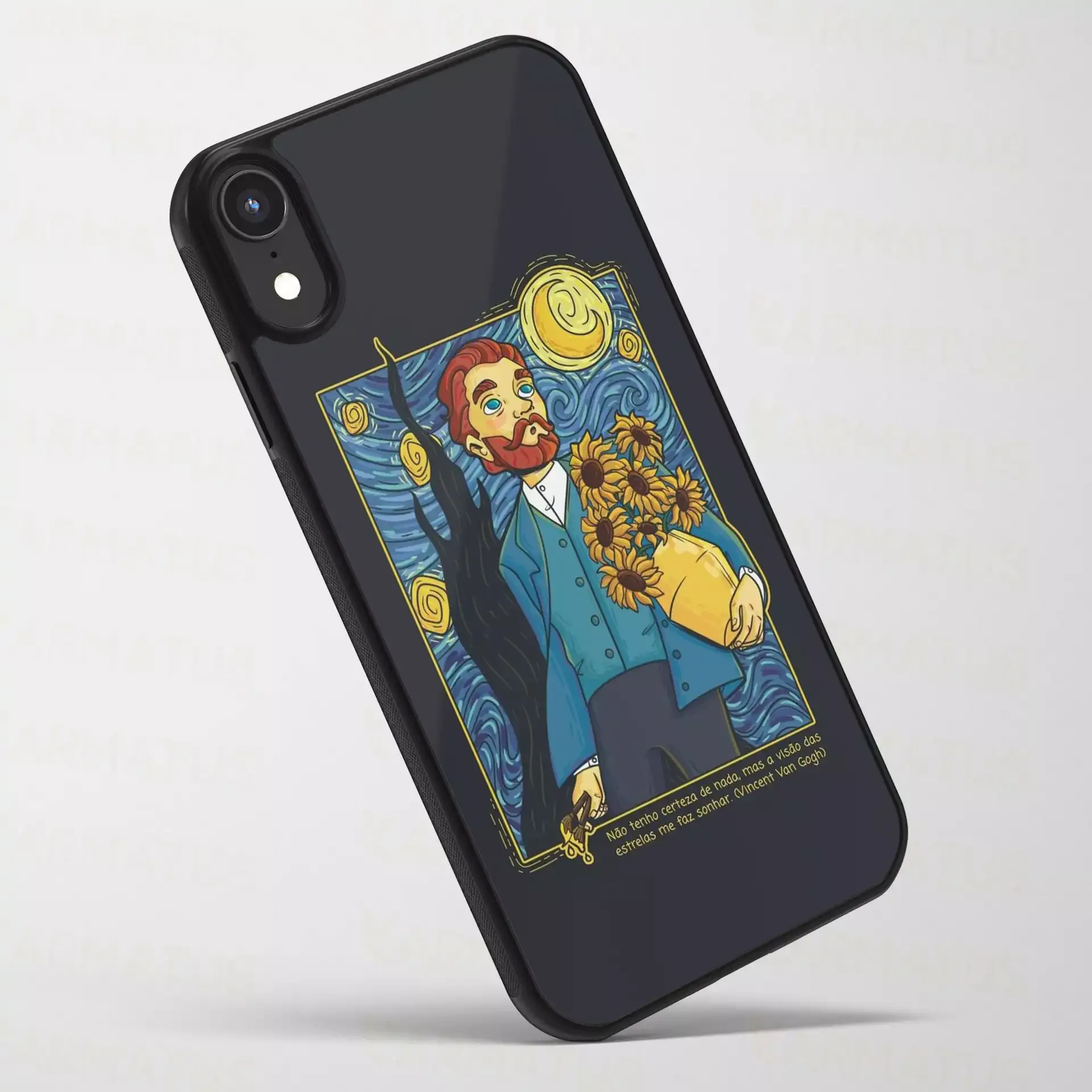 قاب موبایل ونگوگ | کالکشن Art مدل Vng-13 499,000&Nbsp;تومان &Ndash; کارماتوس قاب موبایل طرح ونگوگ Van Gogh