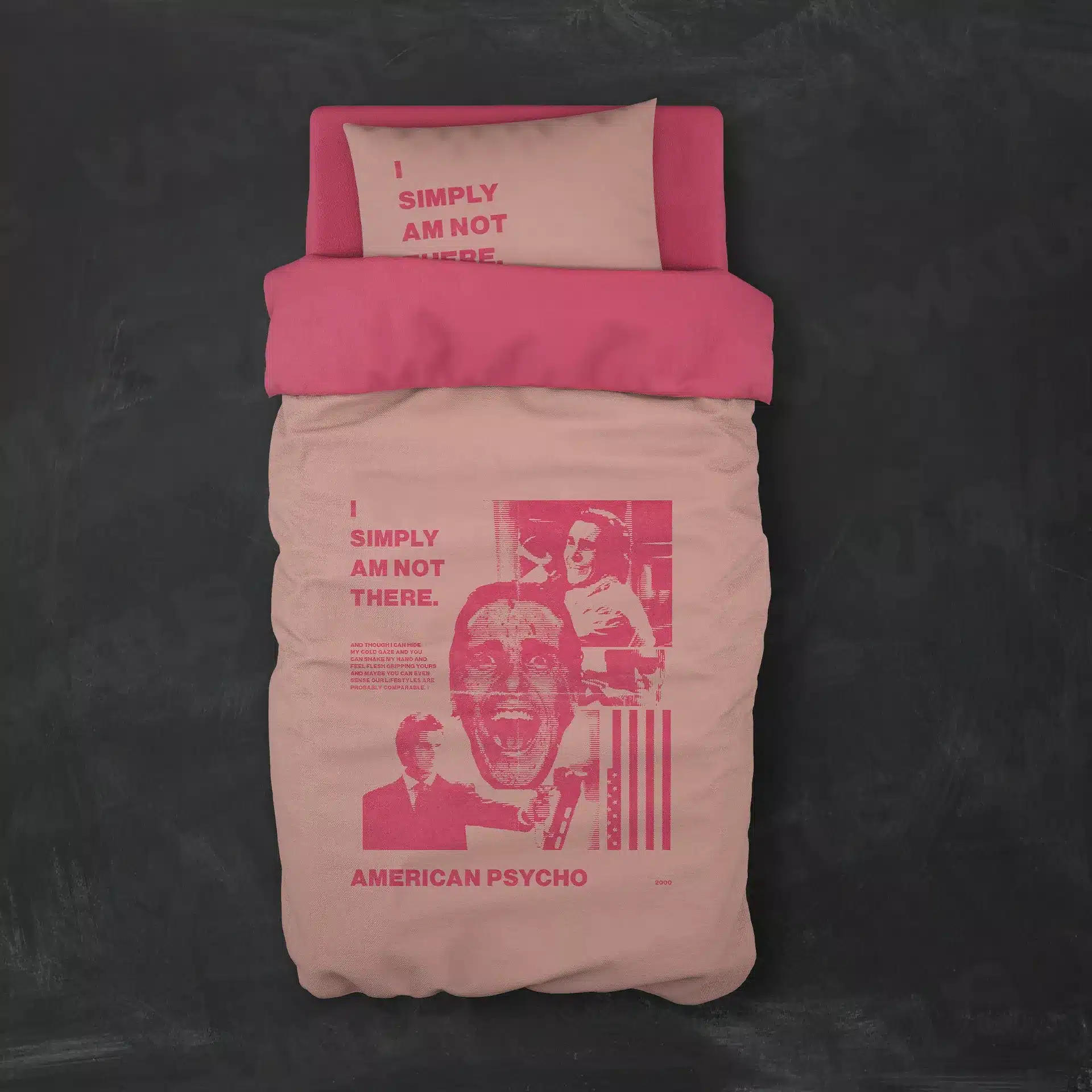 روتختی طرح امریکن سایکو American Psycho کد 4 5,900,000&Nbsp;تومان &Ndash; کارماتوس خرید روتختی طرح امریکن سایکو American Psycho یک و دو نفره - کارماتوس
