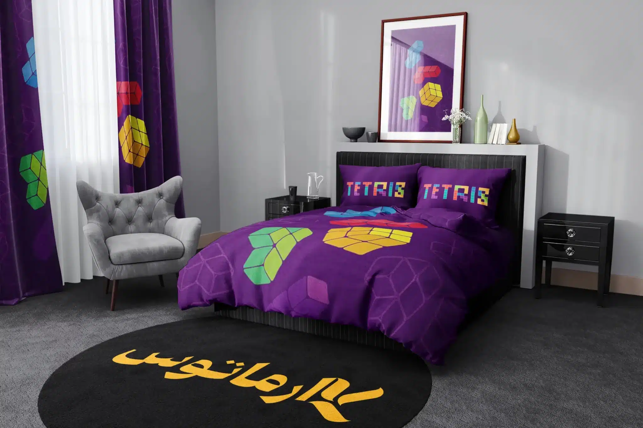 روتختی طرح تتریس Tetris کد 5 5,900,000&Nbsp;تومان &Ndash; کارماتوس روتختی طرح تتریس Tetris یک و دو نفره - کارماتوس