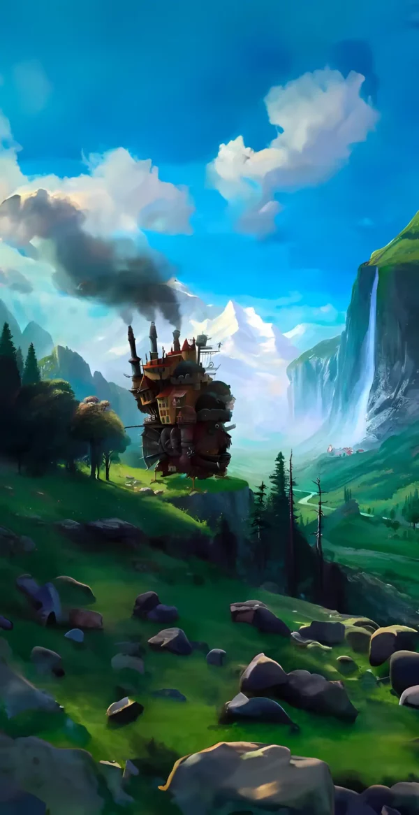 دانلود عکس قلعه متحرک هاول Howl'S Moving Castle با کیفیت 4K و رزولویشن بالا - کارماتوس