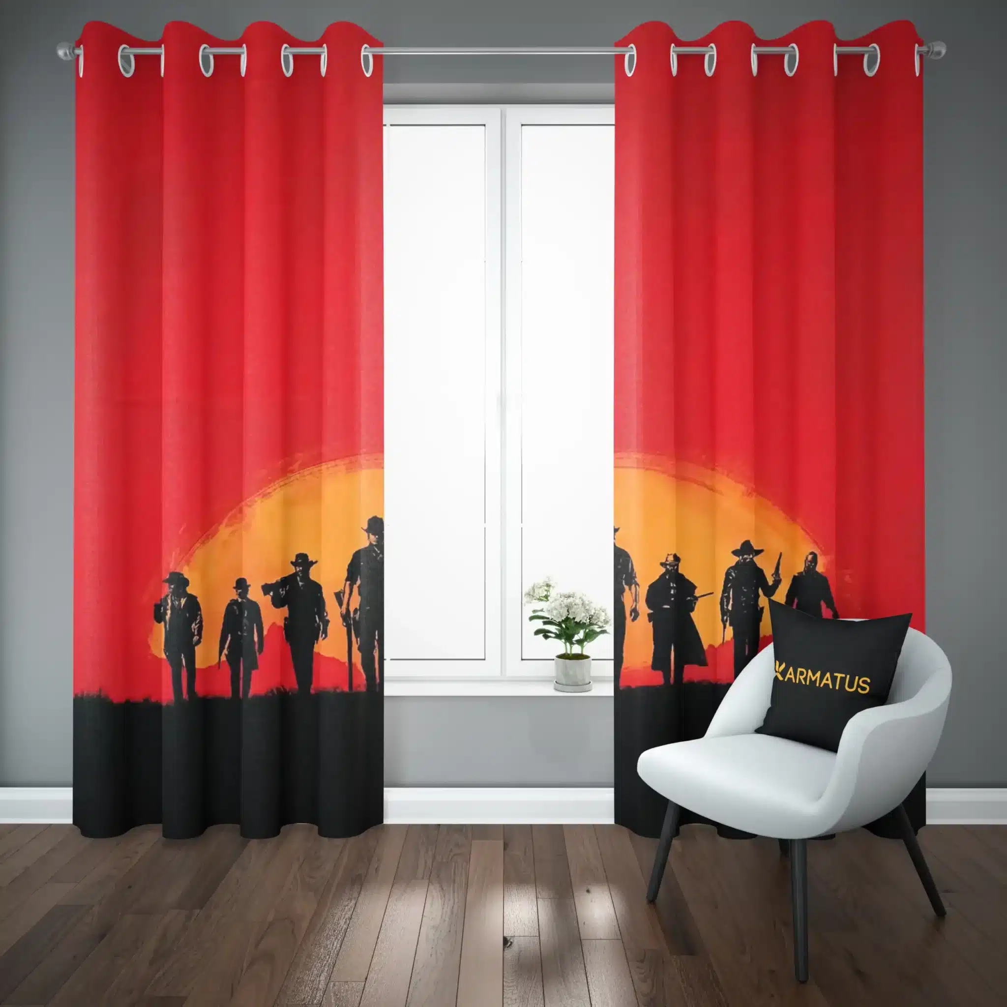 پرده پانچ گیم رد دد ریدمپشن | کالکشن Game - مدل Rdr-002 3,499,000&Nbsp;تومان &Ndash; کارماتوس پرده پانچ طرح رد دد ریدمپشن Red Dead Redemption