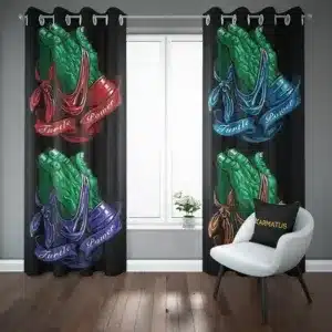 پرده پانچ لاک پشت های نینجا