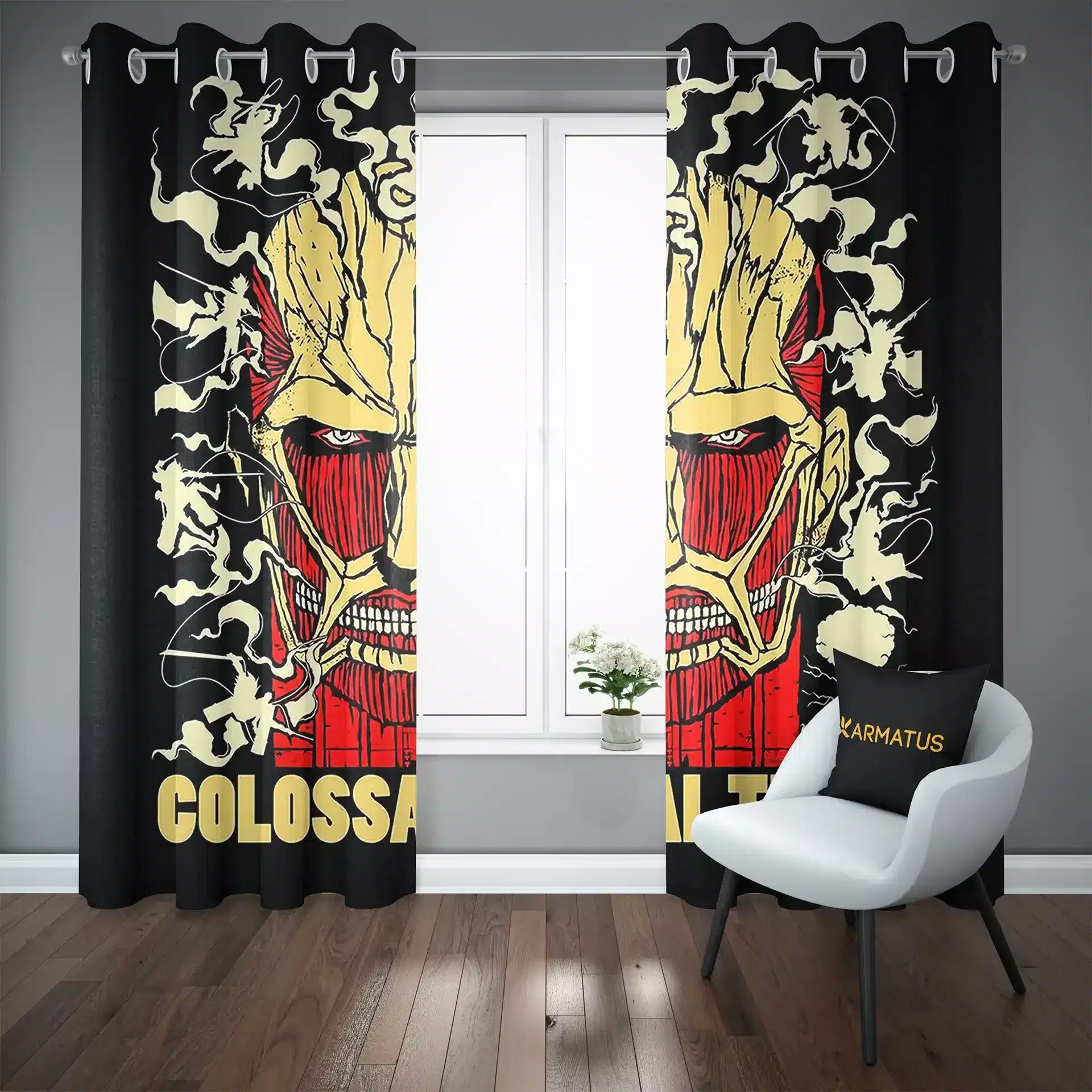 پرده پانچ انیمه اتک آن تایتان | کالکشن Anime - مدل Aot-010 3,499,000&Nbsp;تومان &Ndash; کارماتوس پرده پانچ اتک آن تایتان Attack On Titan